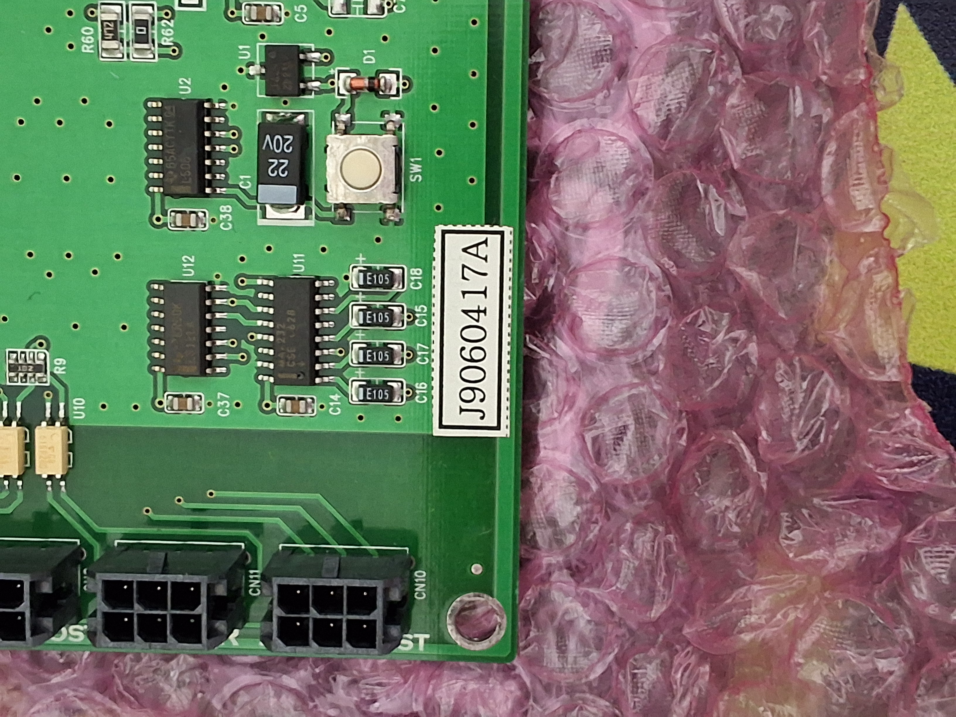 SAMSUNG J90600417A / J90600417B FR OPERATE BOARD - FRONT-REAR OPERATOR BOARD - BRAND NEW
