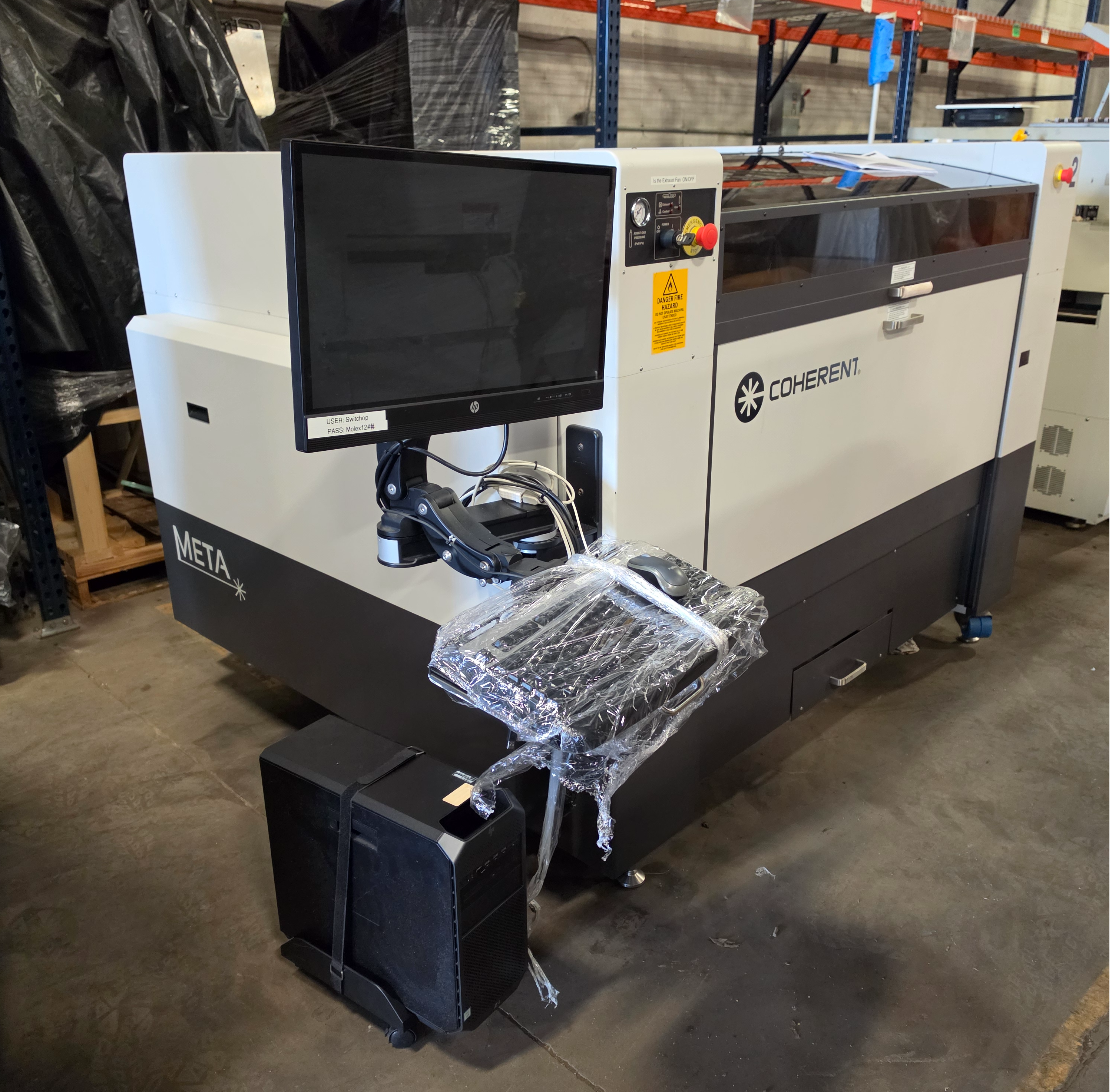 Used Coherent META Laser Cutter