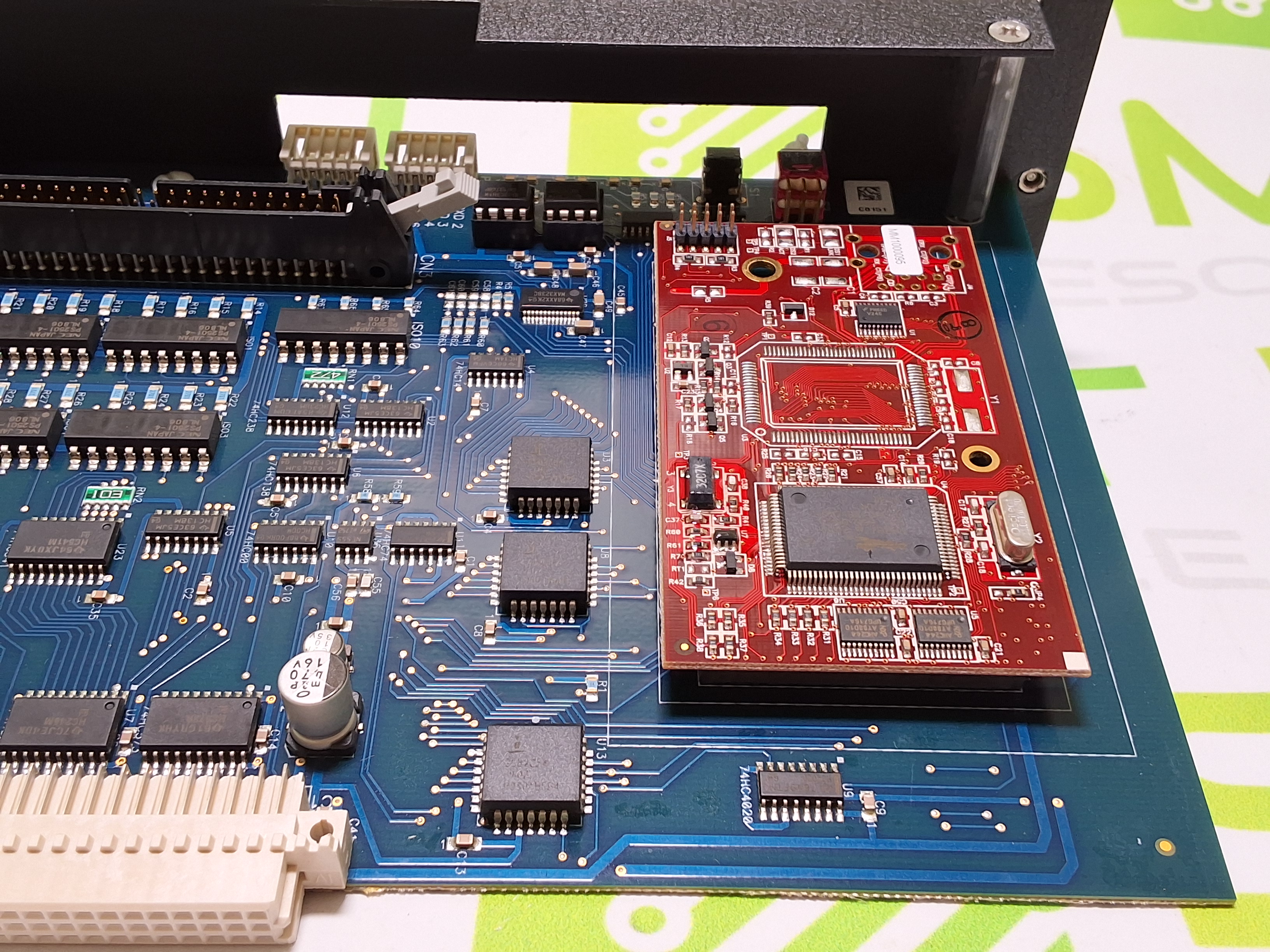 Used VICTRONICS SOLTEC 3151510 TENSION CONTROL BOARD ASSY. 