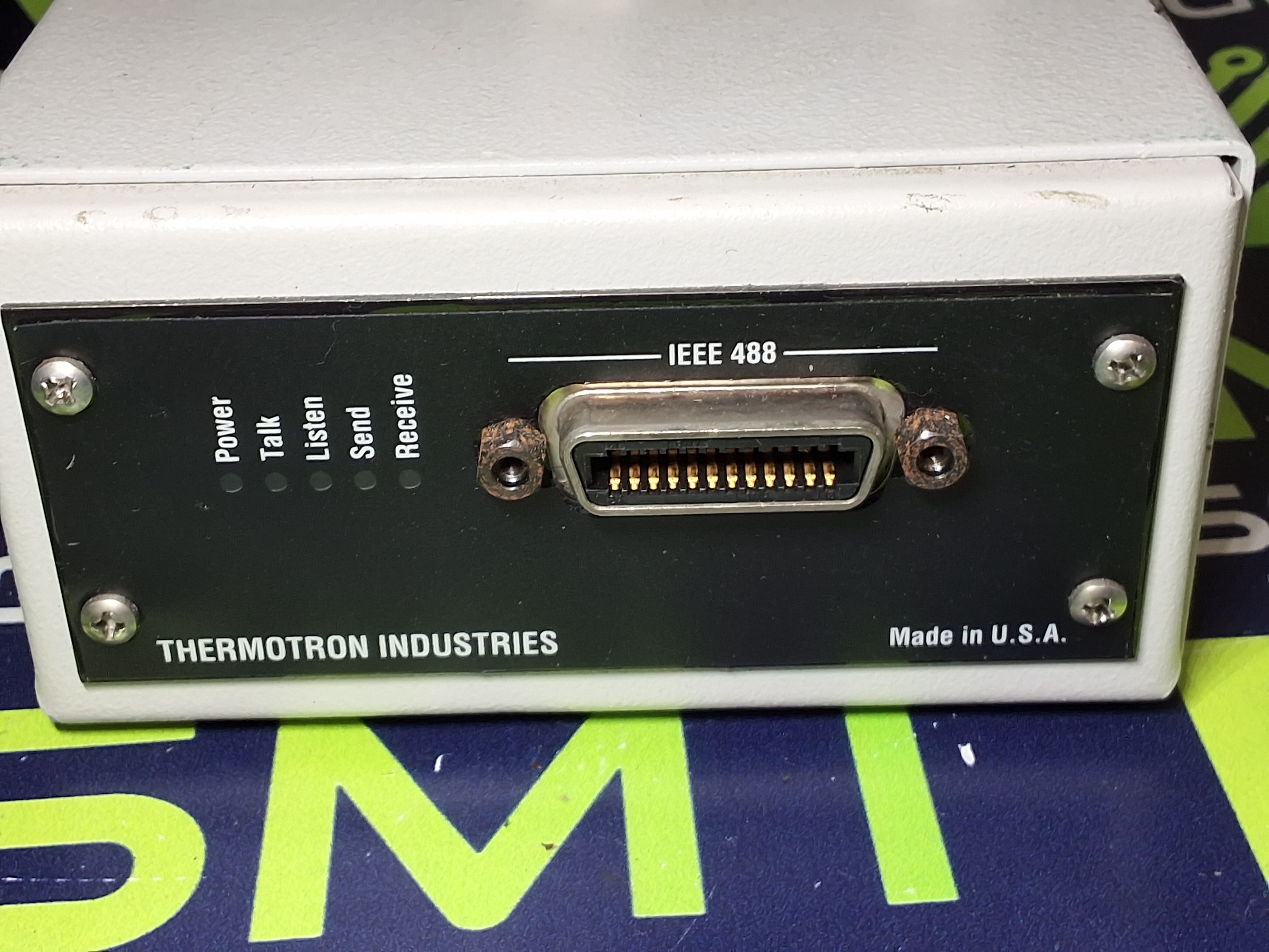 Used THERMOTRON INDUSTRIES IEEE 488 CPU INTERFACE WITH ADLINK USB-3488A USB/GPIB INTERFACE
