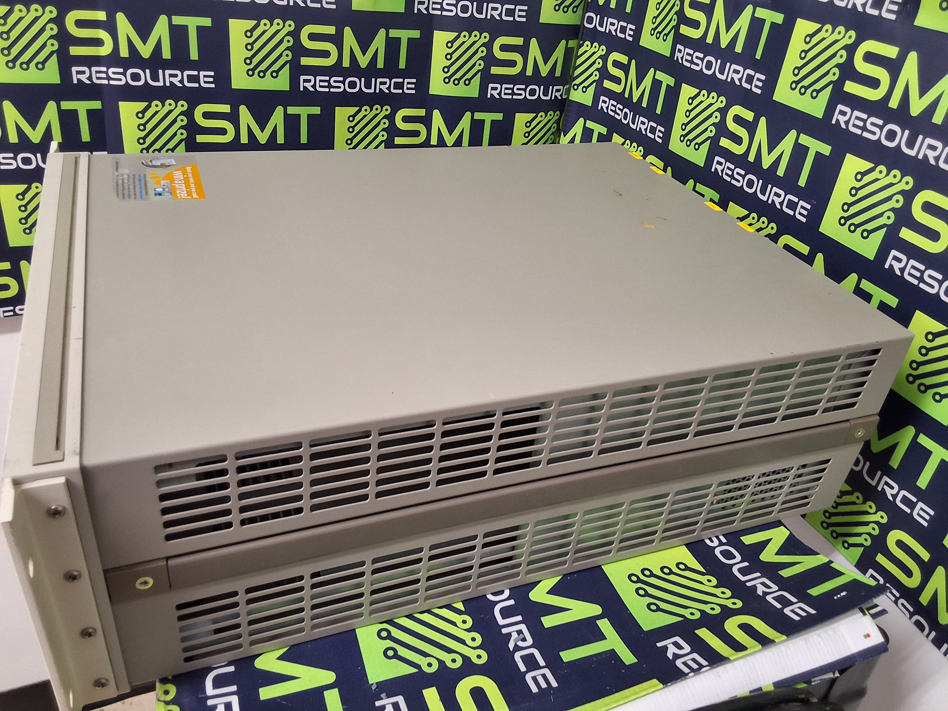 Used AGILENT 66000A MPS MAINFRAME WITH (2) 66101A AND (2) 66102A MODULES 