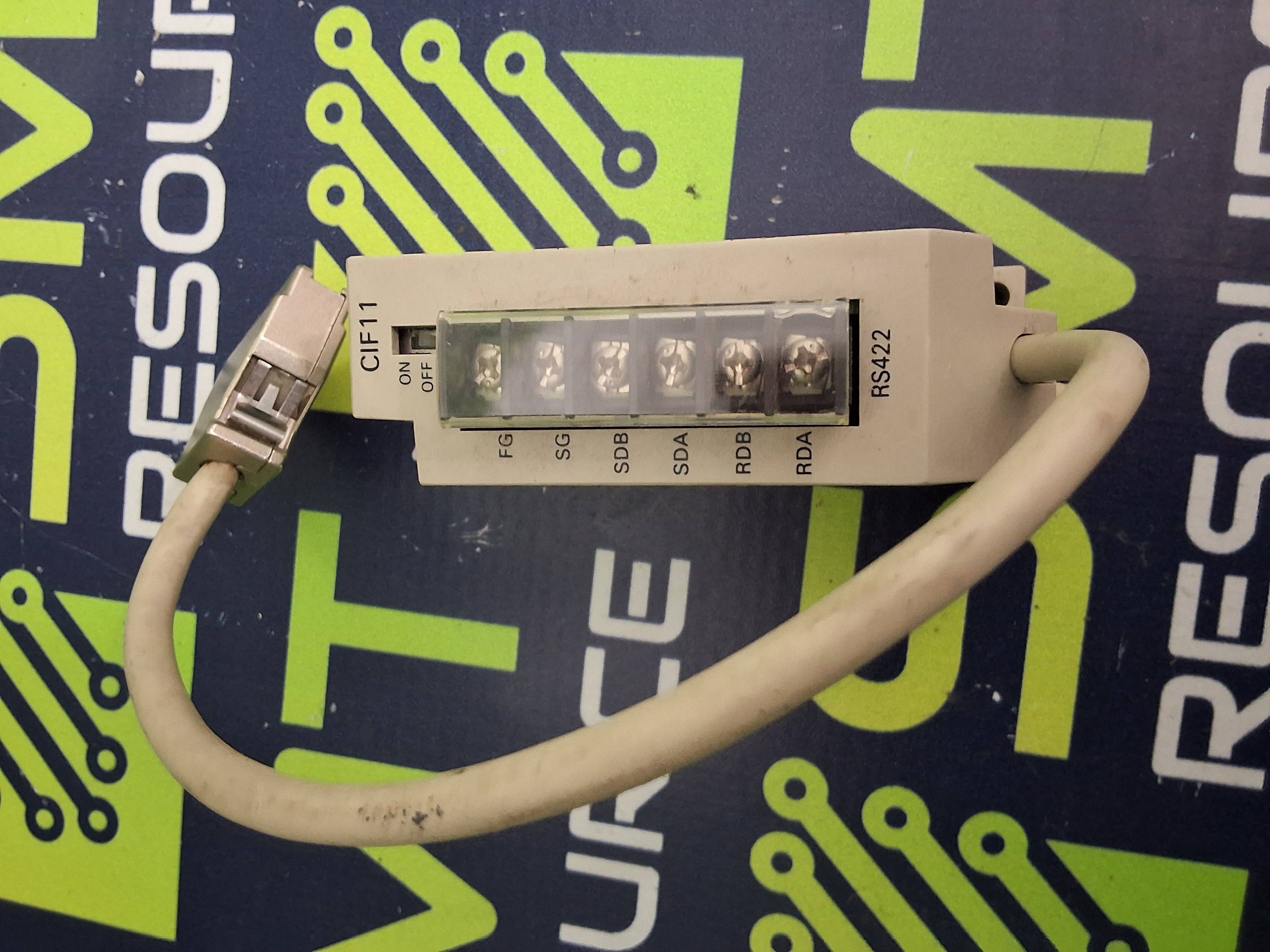 Used OMRON CPM1-CIF11 COMMUNICATION ADAPTER AND INTERFACE UNIT
