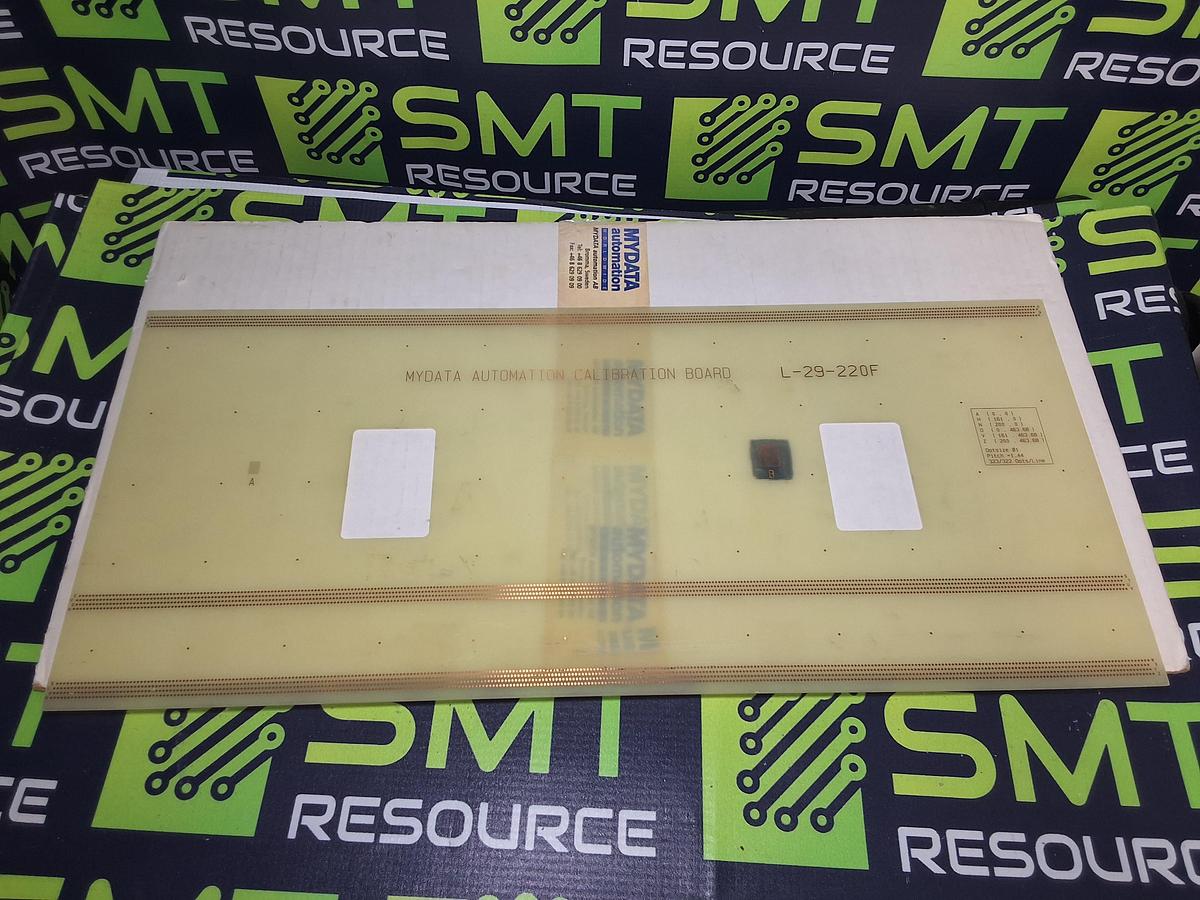 Used MYDATA L-29-220F CALIBRATION BOARD