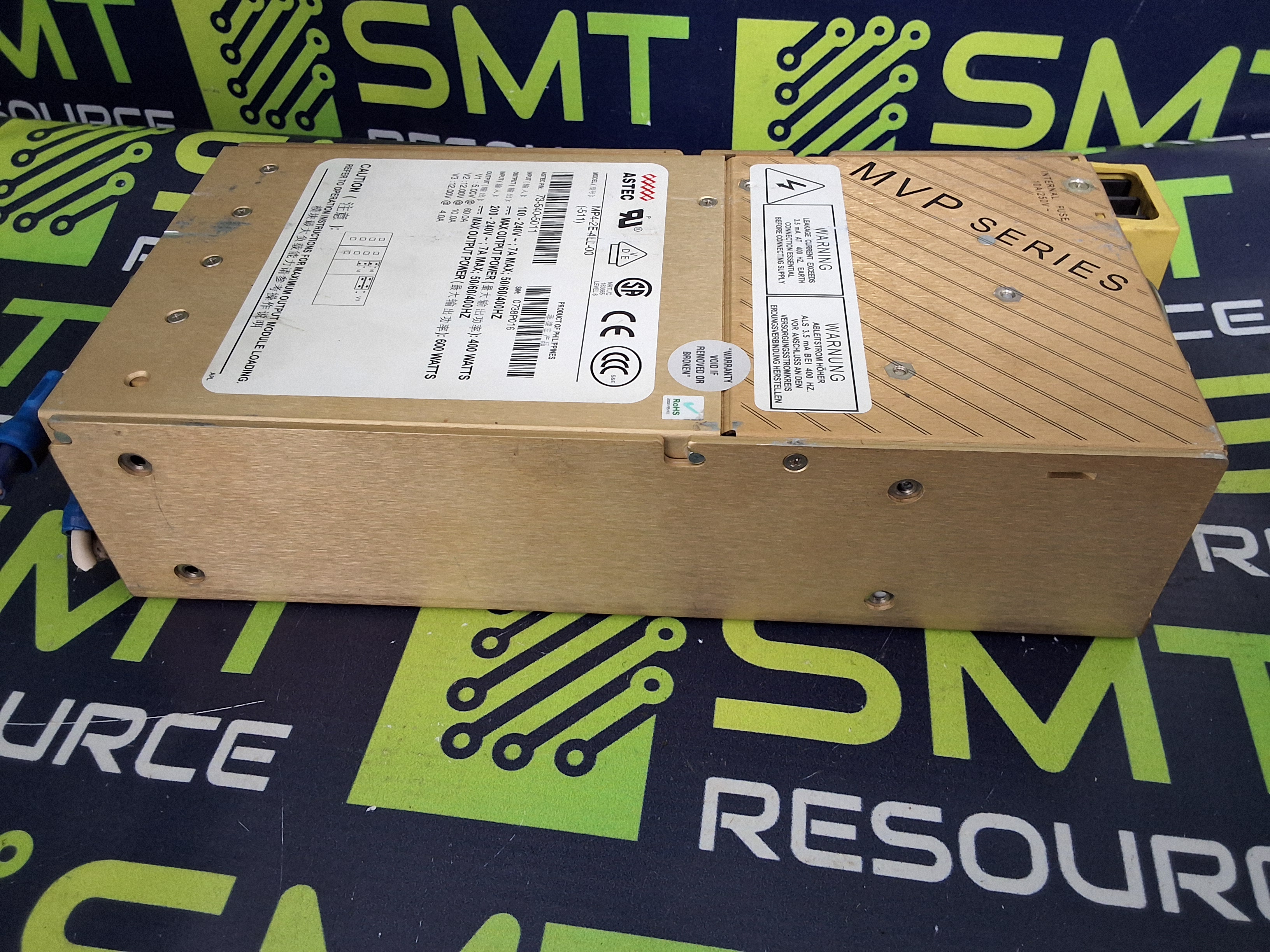 Used ASTEC MP4-2E-4LL-00 / 73-540-5011 POWER SUPPLY MVP SERIES 400W-600W
