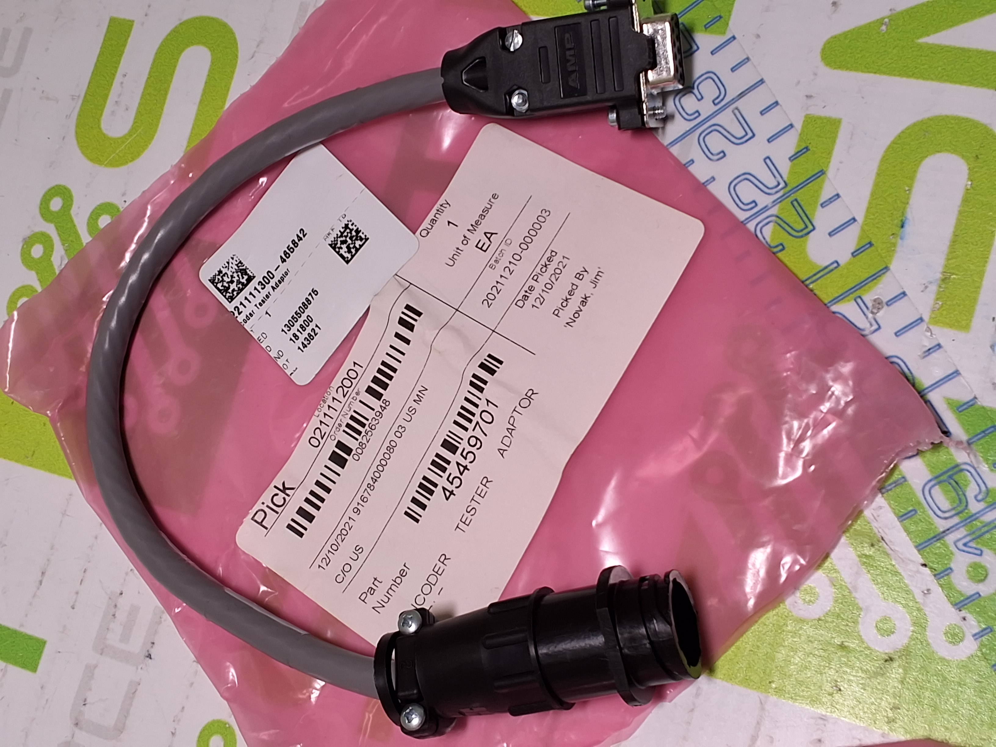 NEW UNIVERSAL INSTRUMENTS 45459701 ENCODER TESTER CABLE 