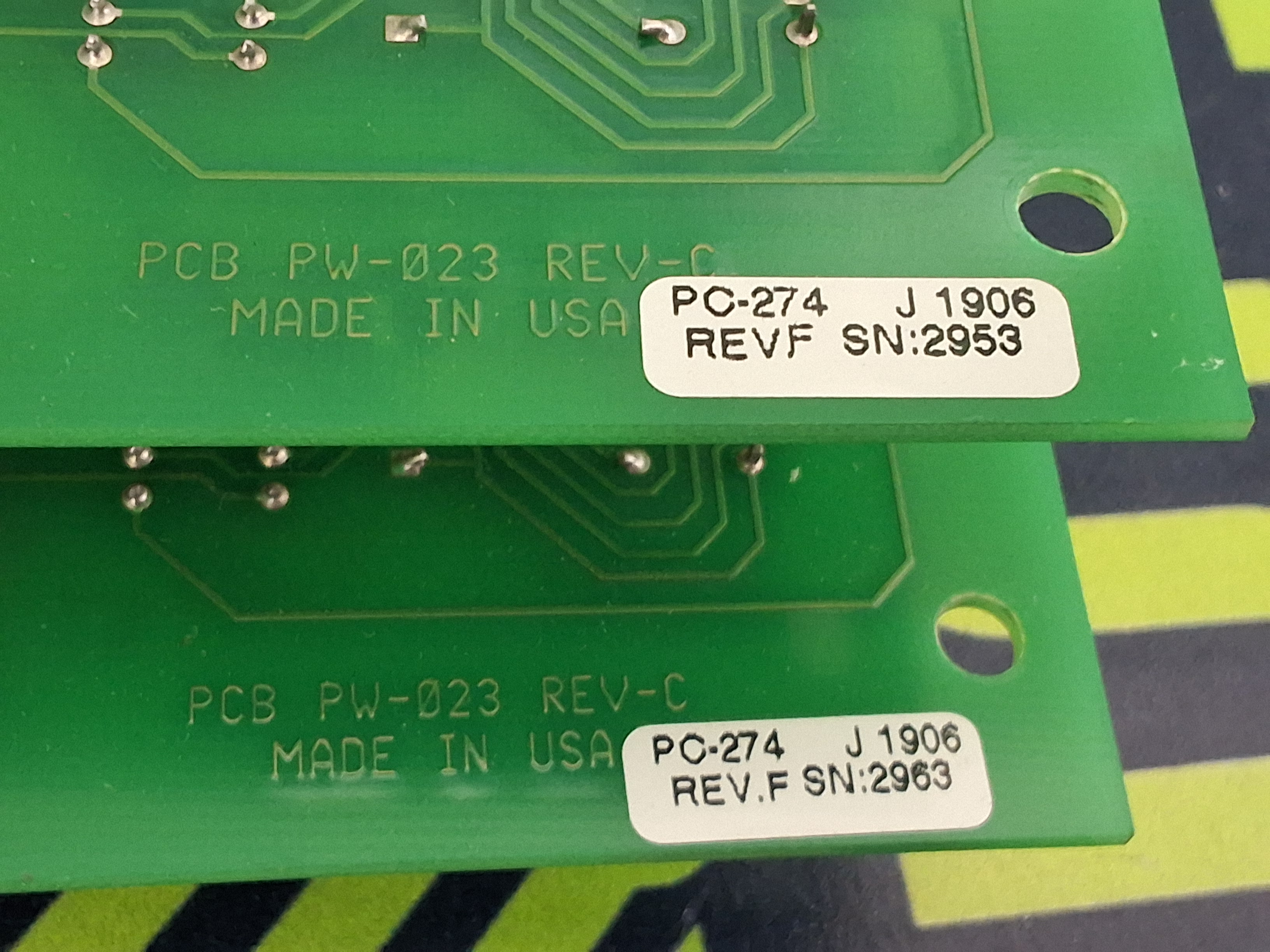 Used MPM PC-274 SPEEDLINE I/O CIRCUIT BOARD