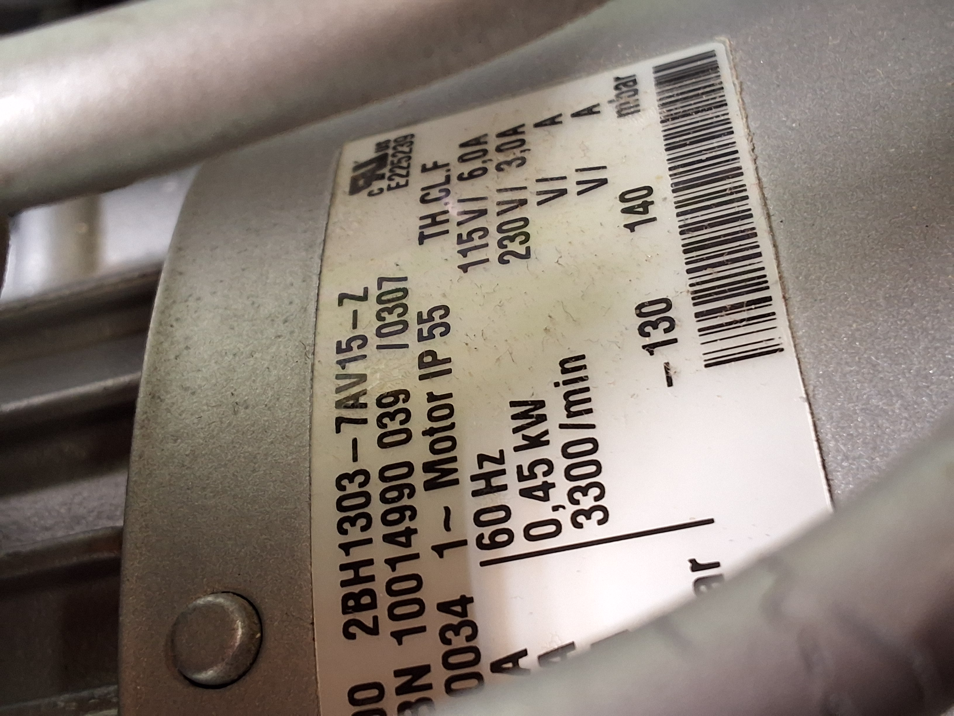 Used DEK 163550 SCREEN PRINTER VACUUM PUMP ASSEMBLY 163552 