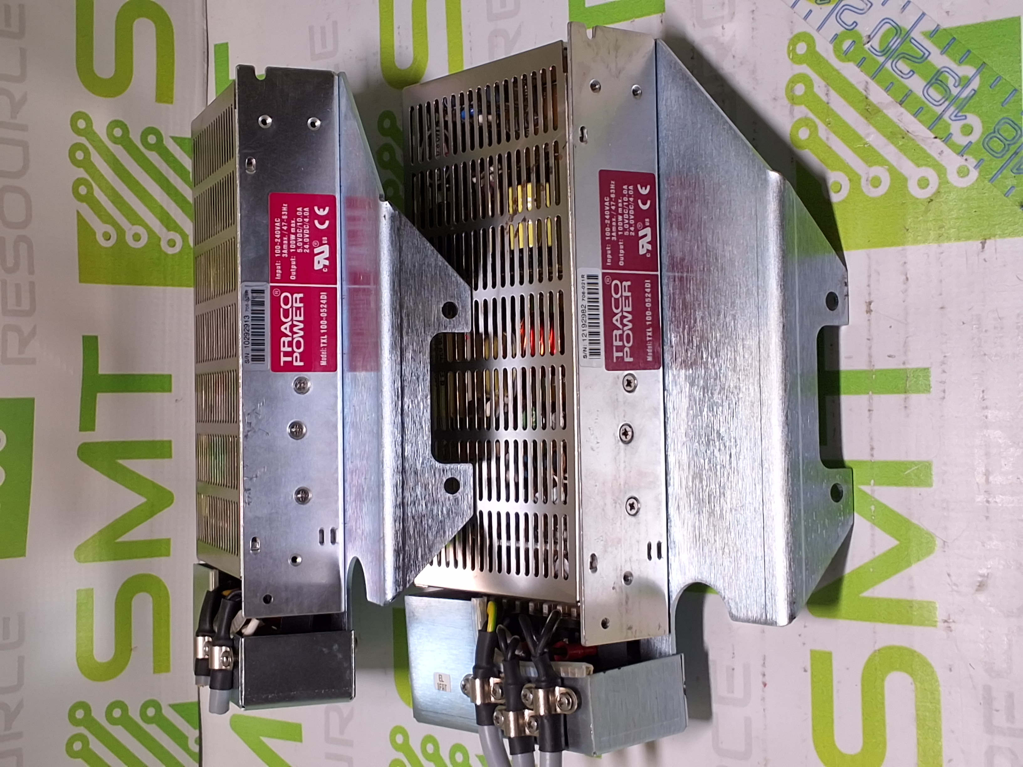 Used TRACO POWER TXL 100-0524DI ENCASED POWER SUPPLY