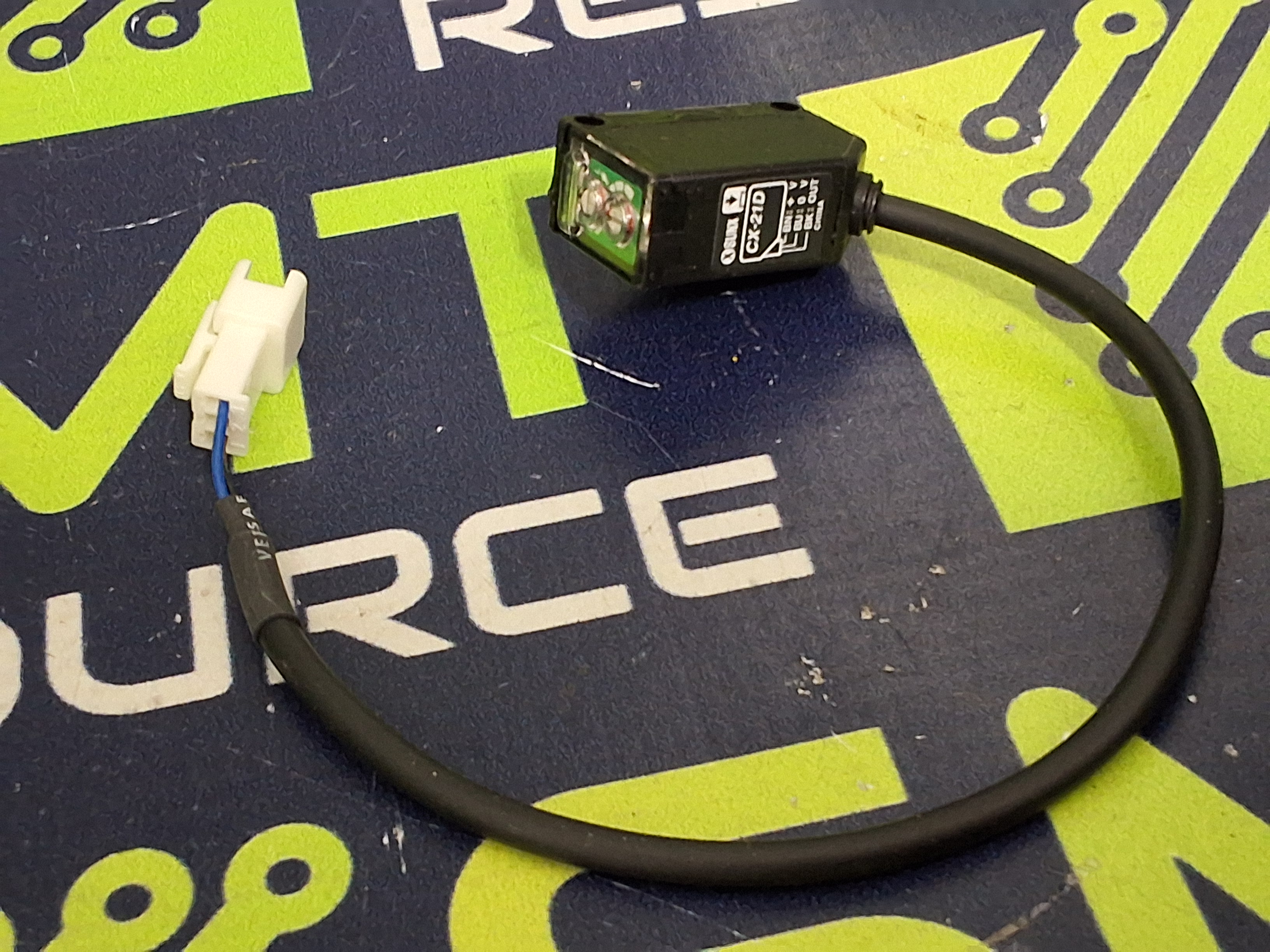 Used SUNX CX-21D COMPACT PHOTOELECTRIC SENSOR