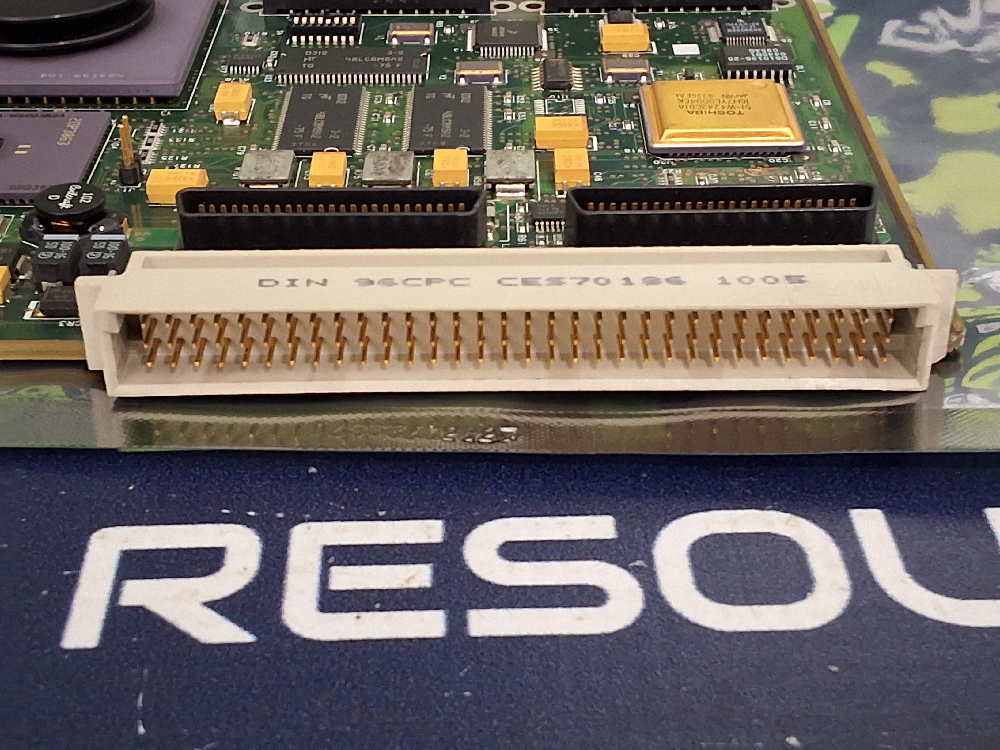 Used MOTOROLA 01-W3267F 68B VME CPU BOARD