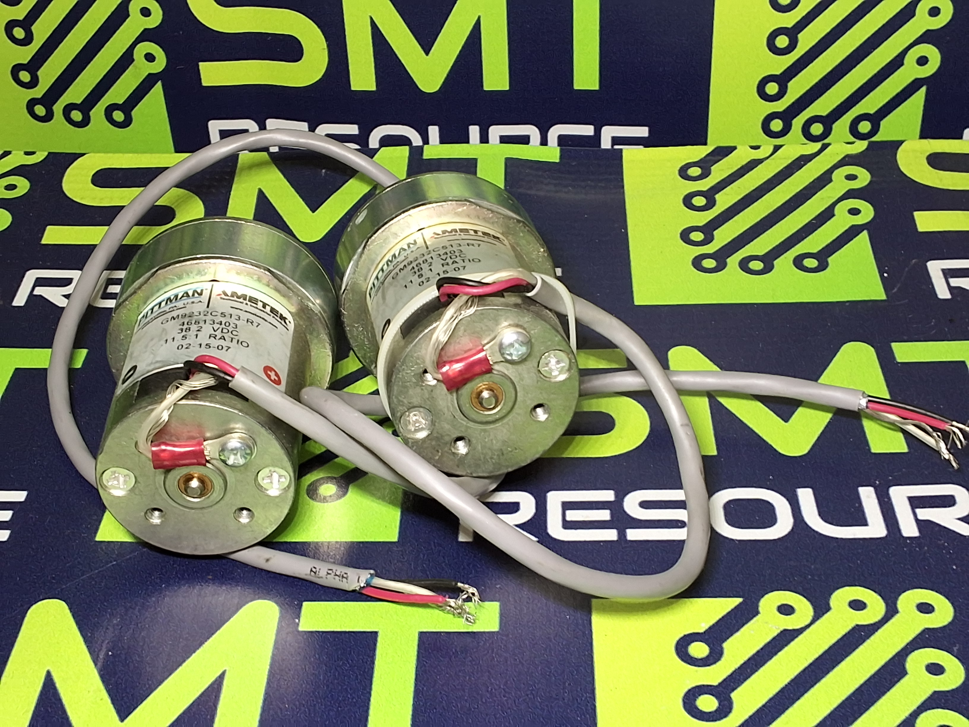 Used PITTMAN GM9232C513-R7 46813403 38.3 VDC 11.5:1 RATIO MOTOR