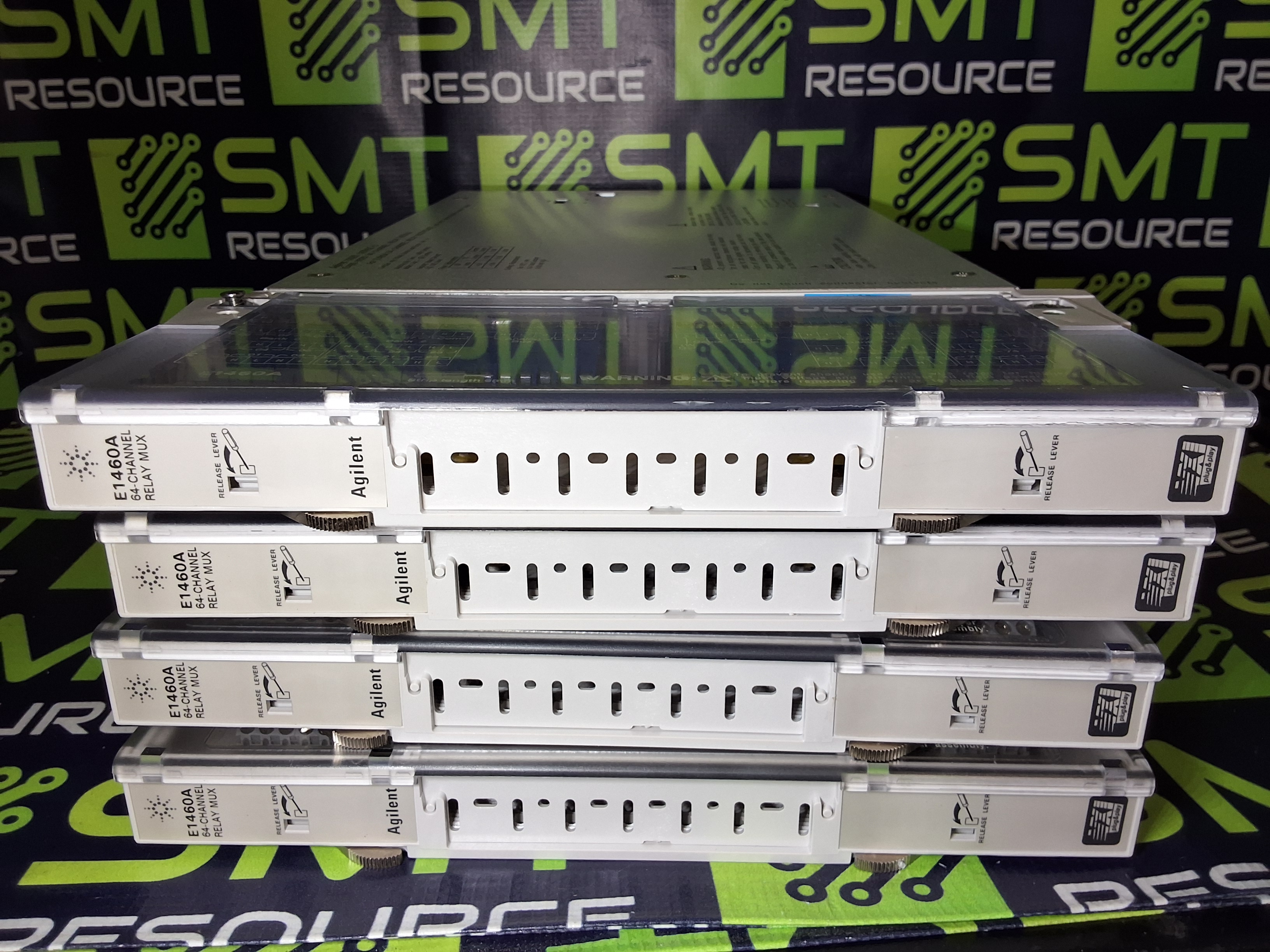 Used AGILENT 75000 SERIES C E1460-66201 64 - CHANNEL RELAY MODULE