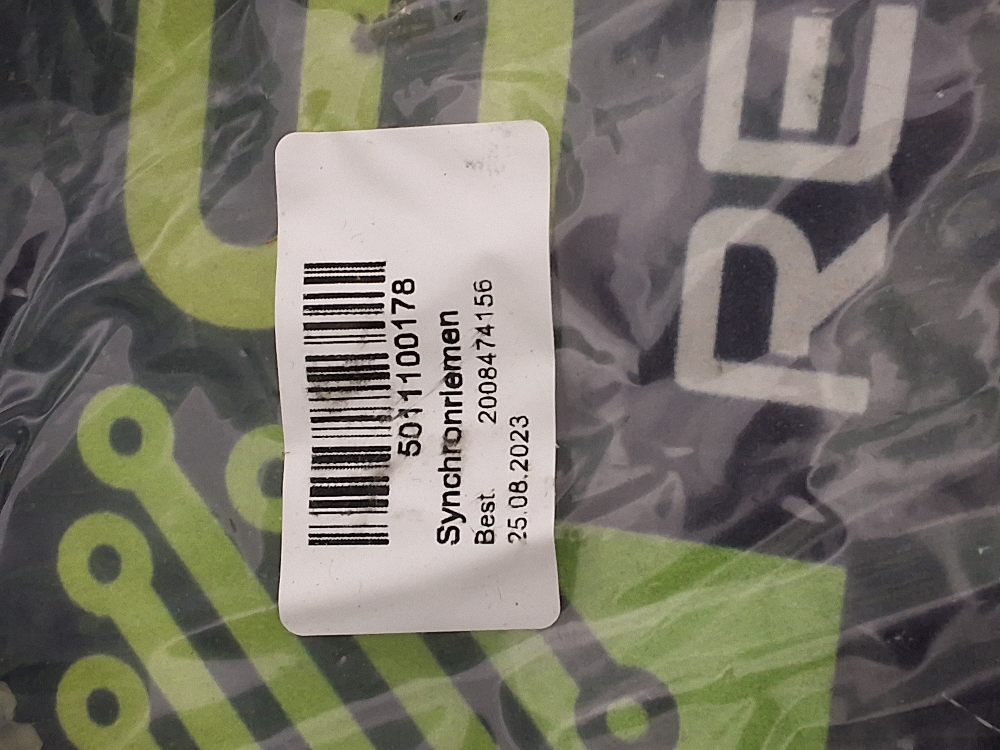 EKRA 5011100178 SCREEN PRINTER BELT - BRAND NEW