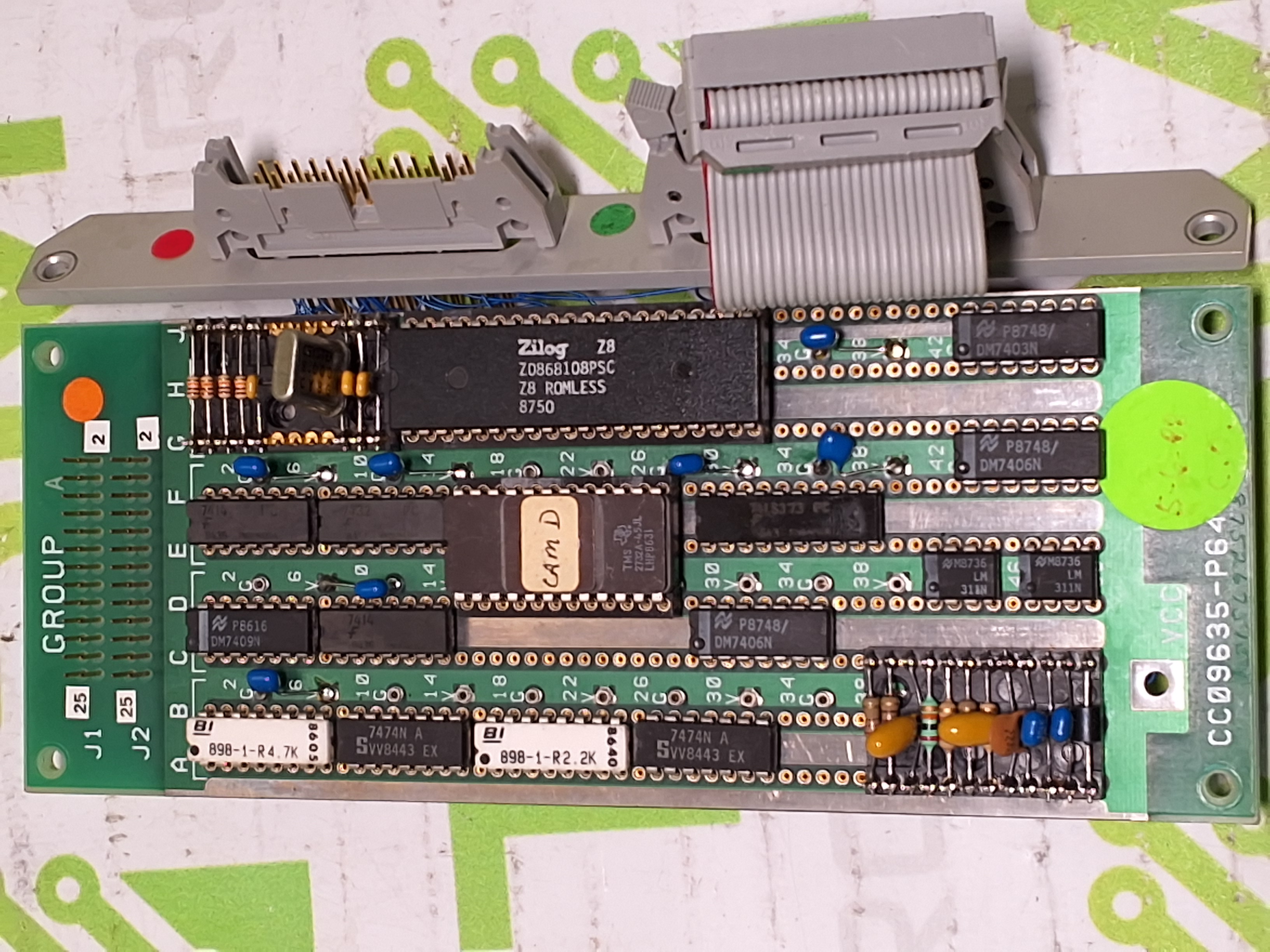 Used CC09635-P64 CONTROL CIRCUIT BOARD CC09683-A3T-1HB