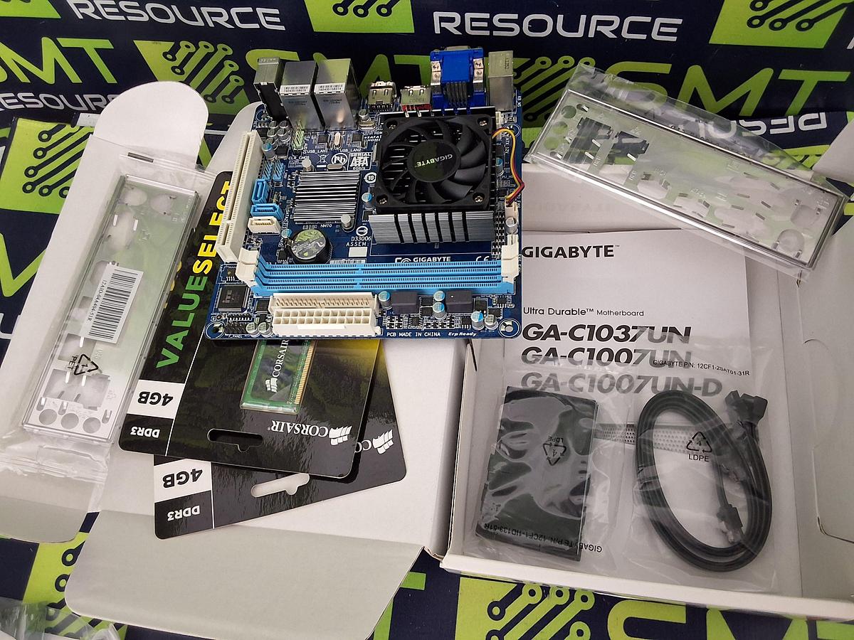 GIGABYTE GA-C1037UN ULTRA DURABLE MOTHERBOARD - BRAND NEW
