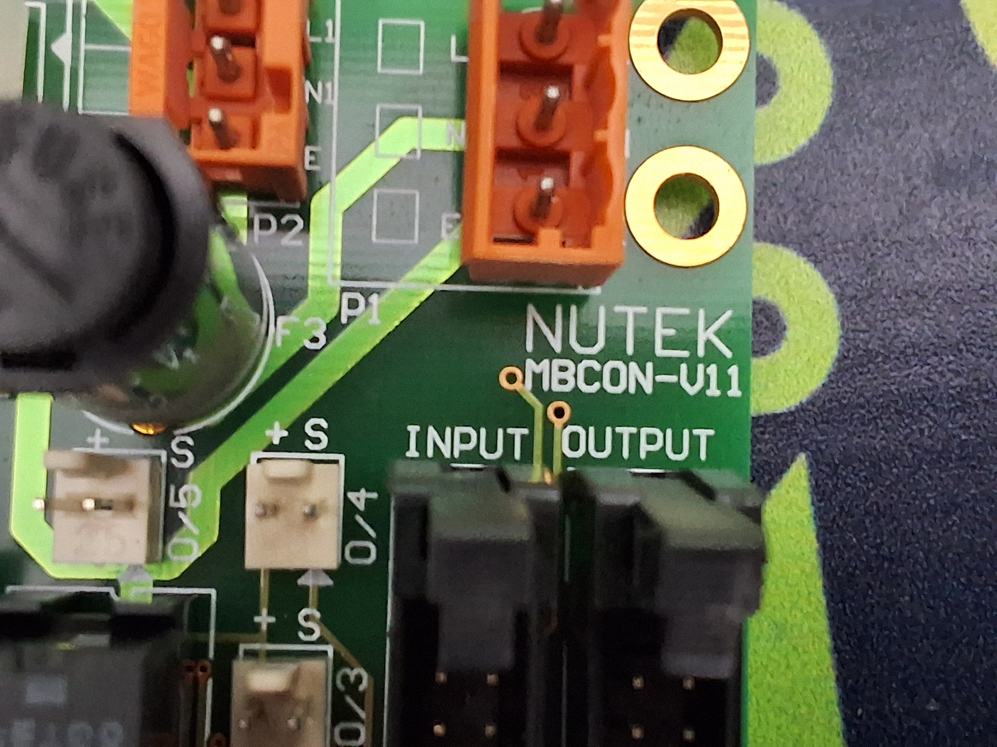 Used NUTEK MBCON-V11 RELAY/CONTROL CIRCUIT BOARD