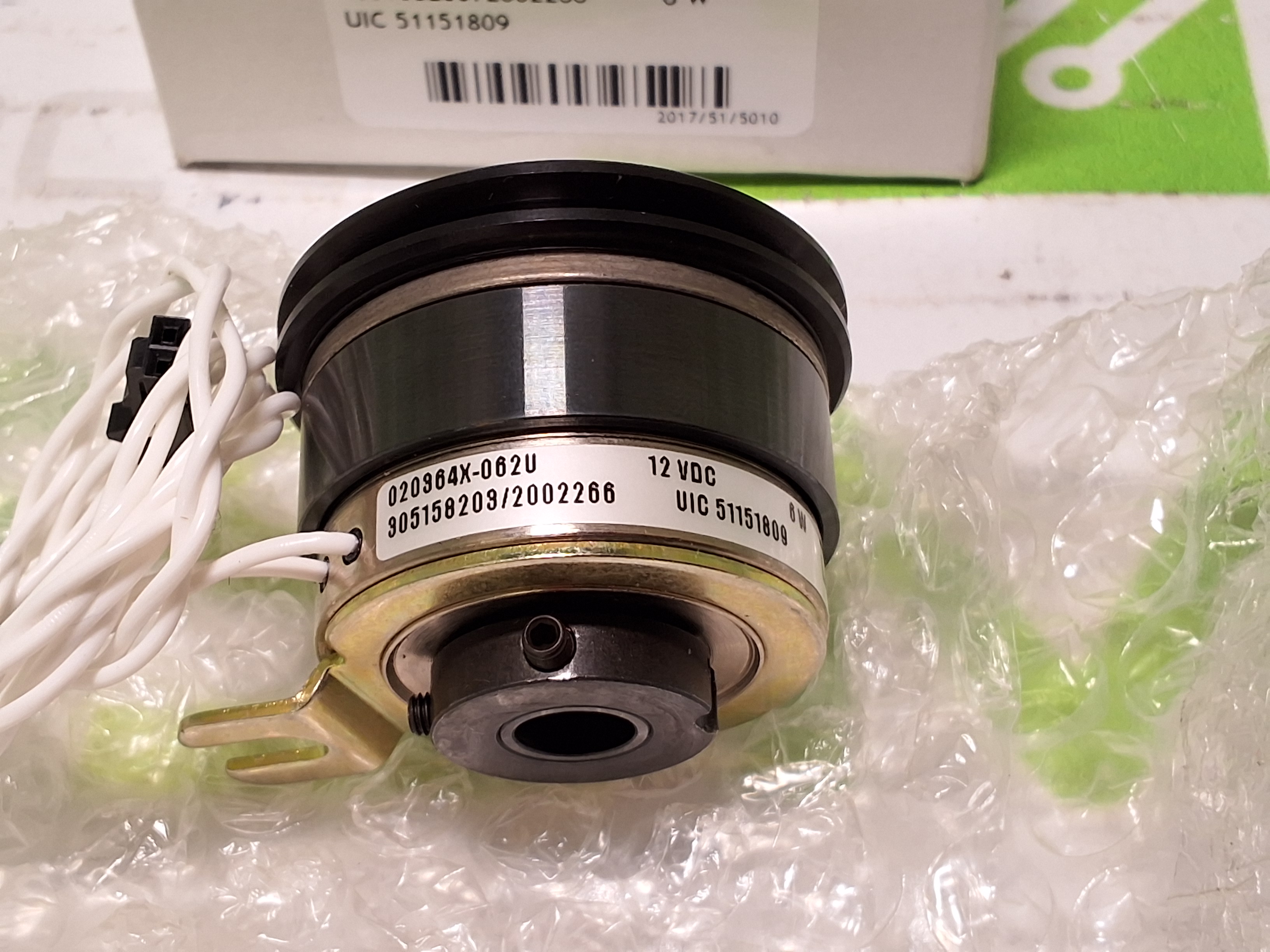 KEB 020364X-062U CLUTCH BRAKE FLEXJET SPINDLE 6W 12VDC - NEW