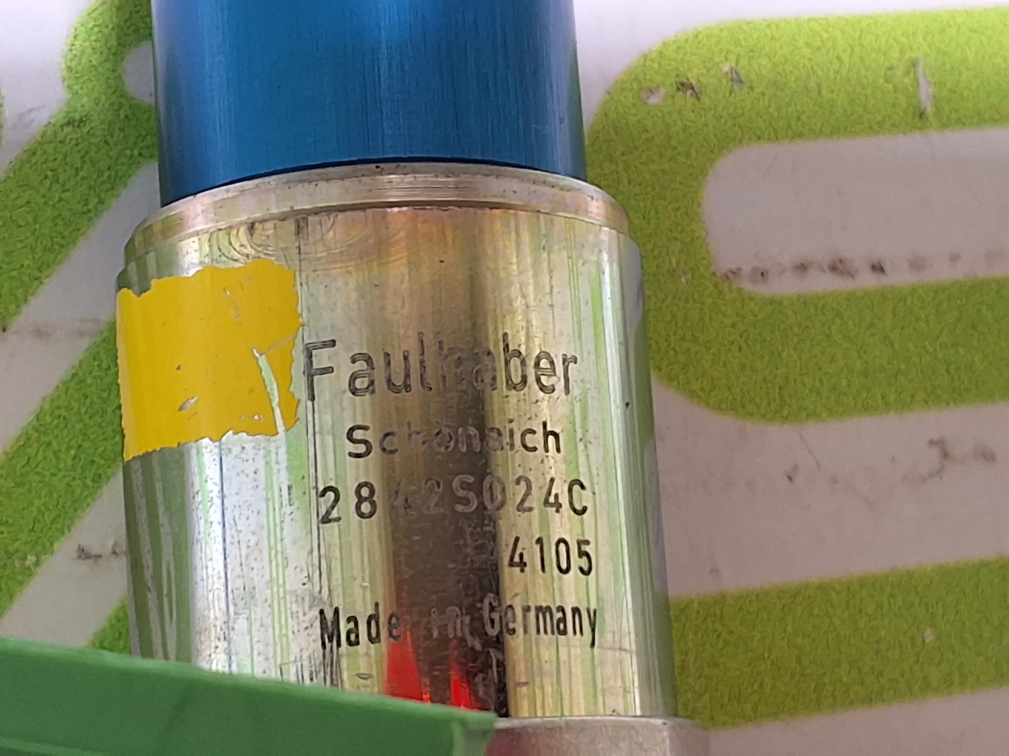 Used FAULHABER 2842S024C GEAR MOTOR