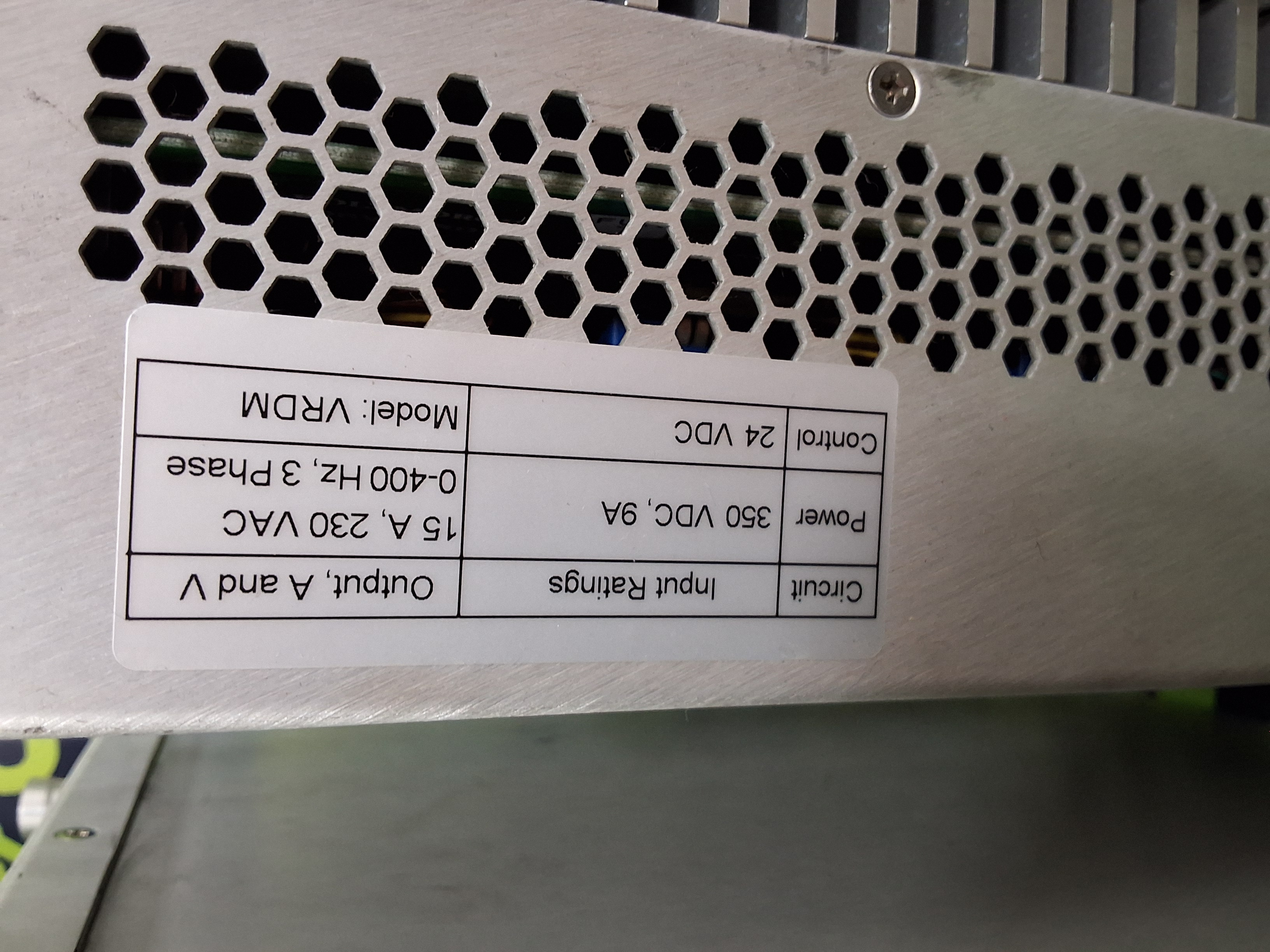 Used VRDM KOLLMORGEN PRD-0051AMPF-X0 SERVO AMPLIFIER / FREQUENCY INVERTER DRIVE