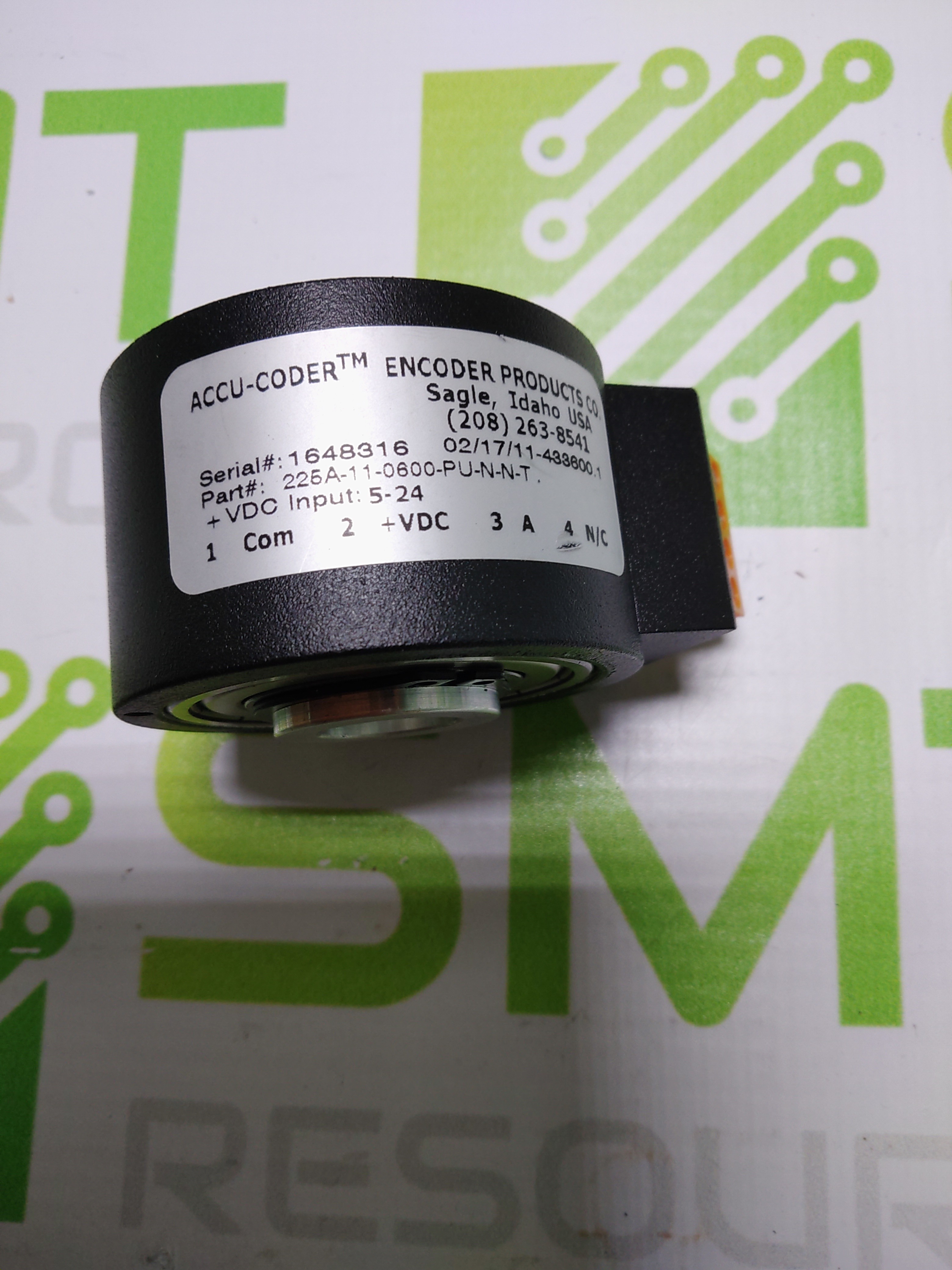ENCODER PRODUCTS COMPANY 225A-11-0600-PU-N-N-T
