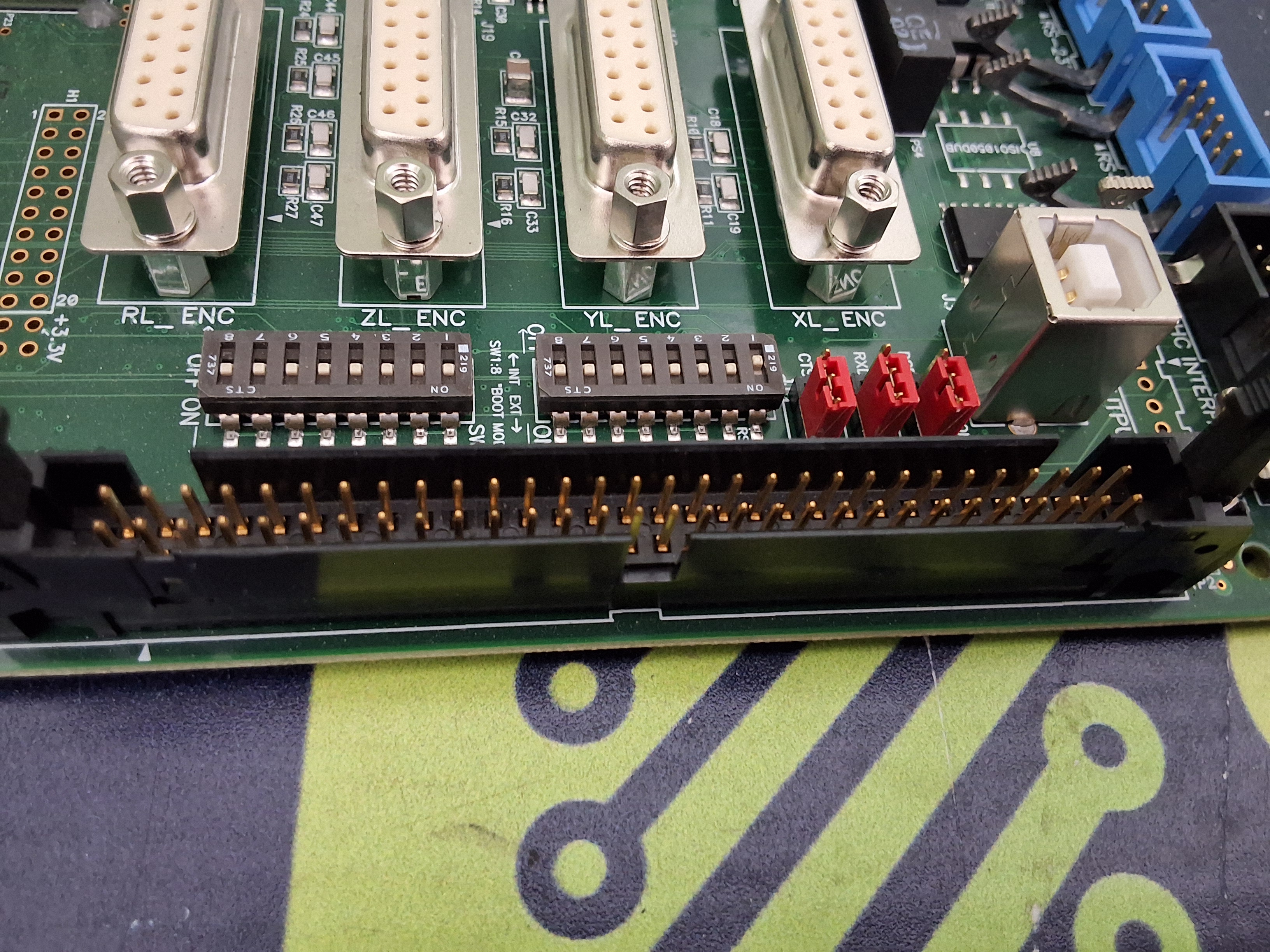 Used ASYMTEK NORDSON 7200909 / 7200910 MAIN CONTROL BOARD ASSEMBLY 7204810