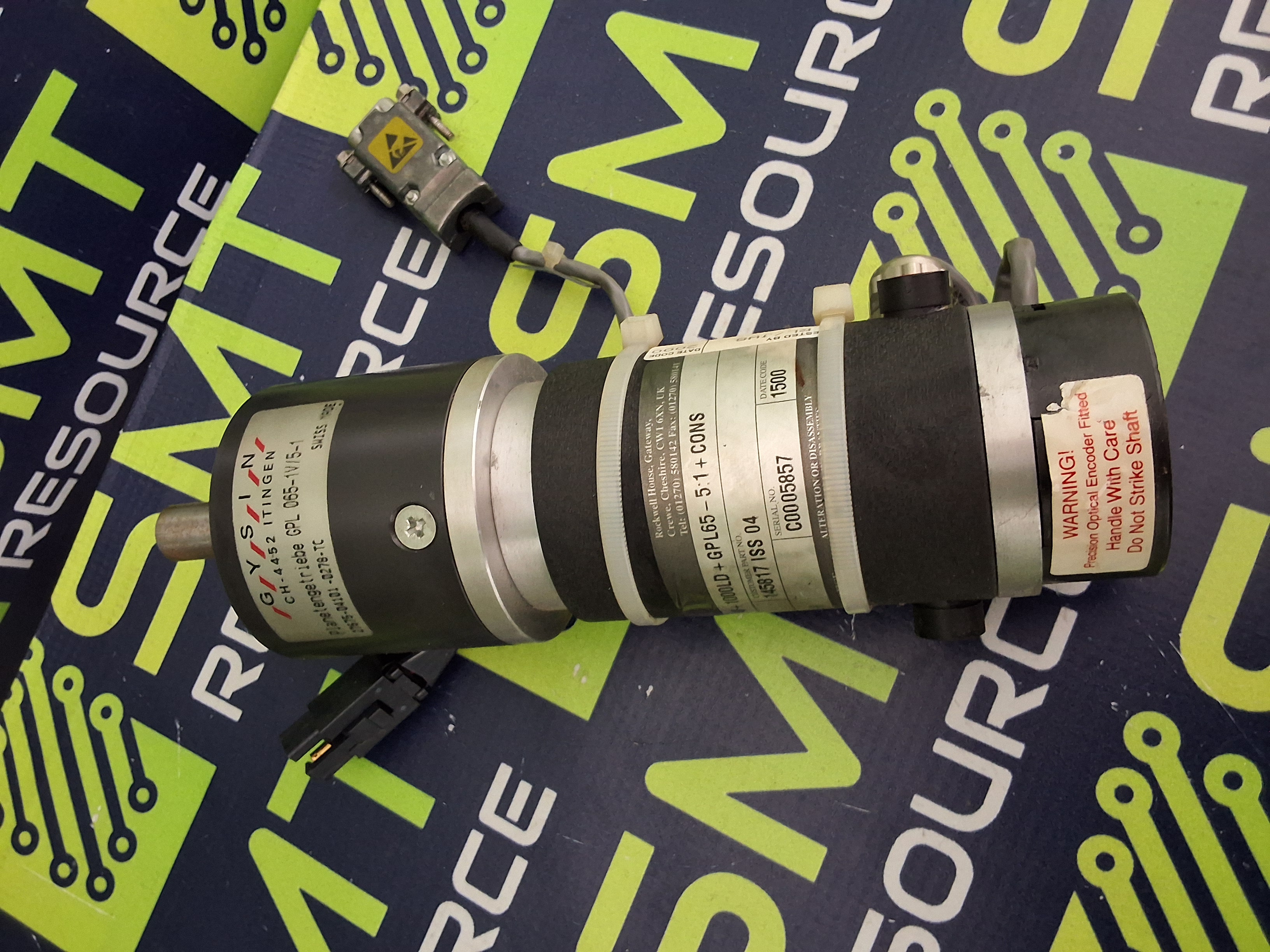 Used ROCKWELL DEK S240+1000LD+GPL65-5:1+CONS MOTOR WITH GYSIN GPL065-1V/5-1 