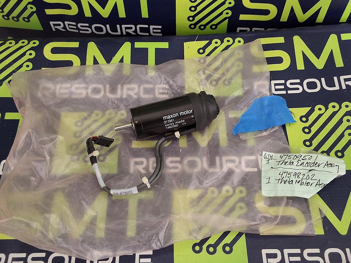 Used MAXON MOTOR UNIVERSAL 47598202 INSTRUMENTS THETA MOTOR ASSEMBLY 1482360 3