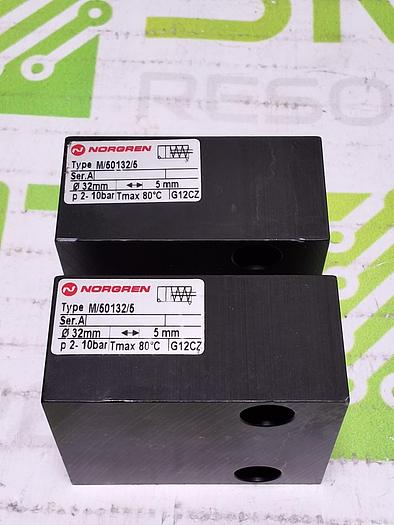 Used NORGREN M/50132/5 SER. A 32mm BORE 5mm STROKE PNEUMATIC CLAMPING CYLINDER 