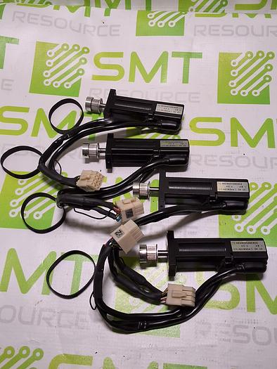 Used JUKI 4633N2026E602 SERVO MOTOR WITH BELT 40W 48V