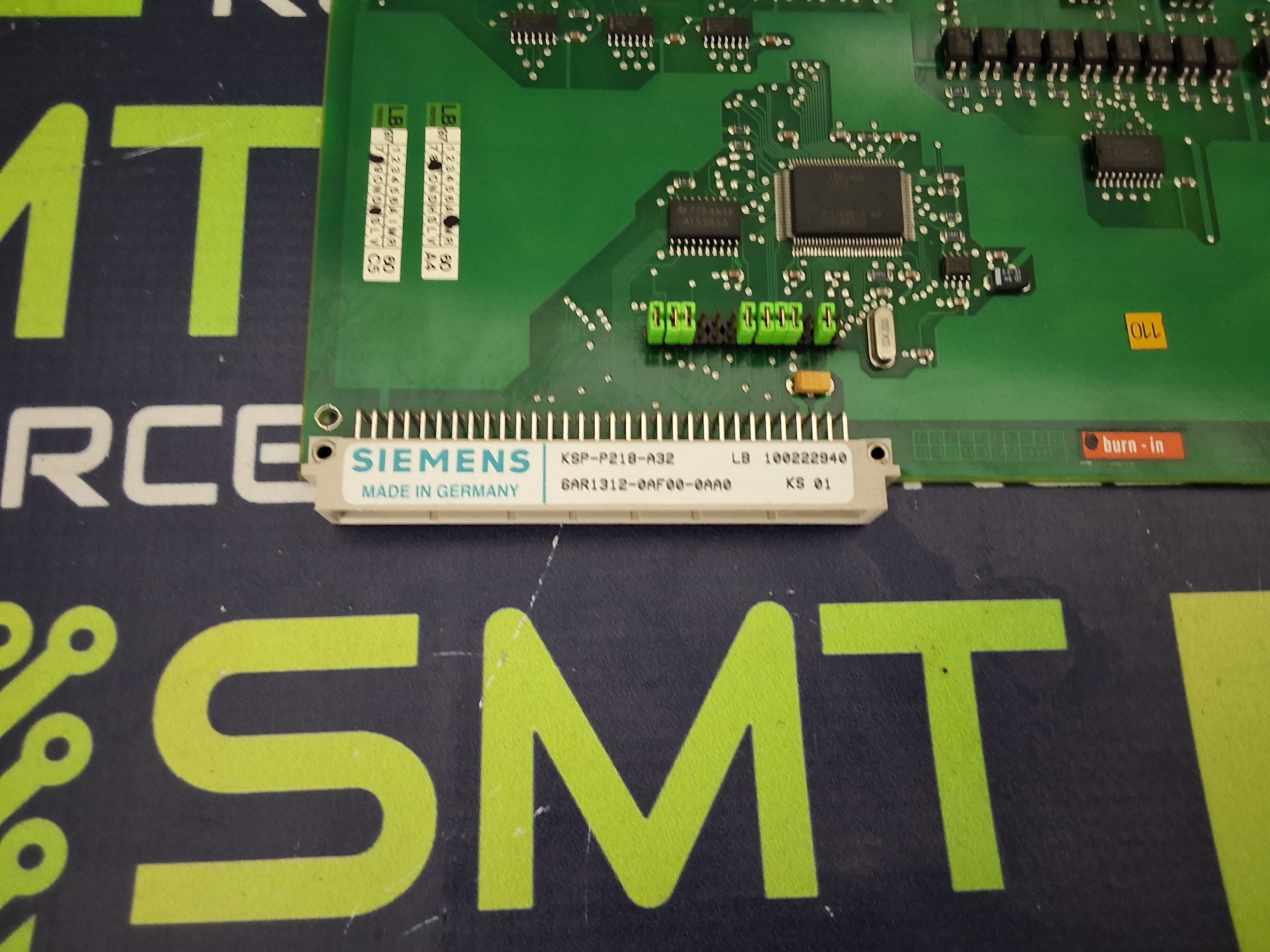 Used SIEMENS KSP-P218-A32 CIRCUIT BOARD