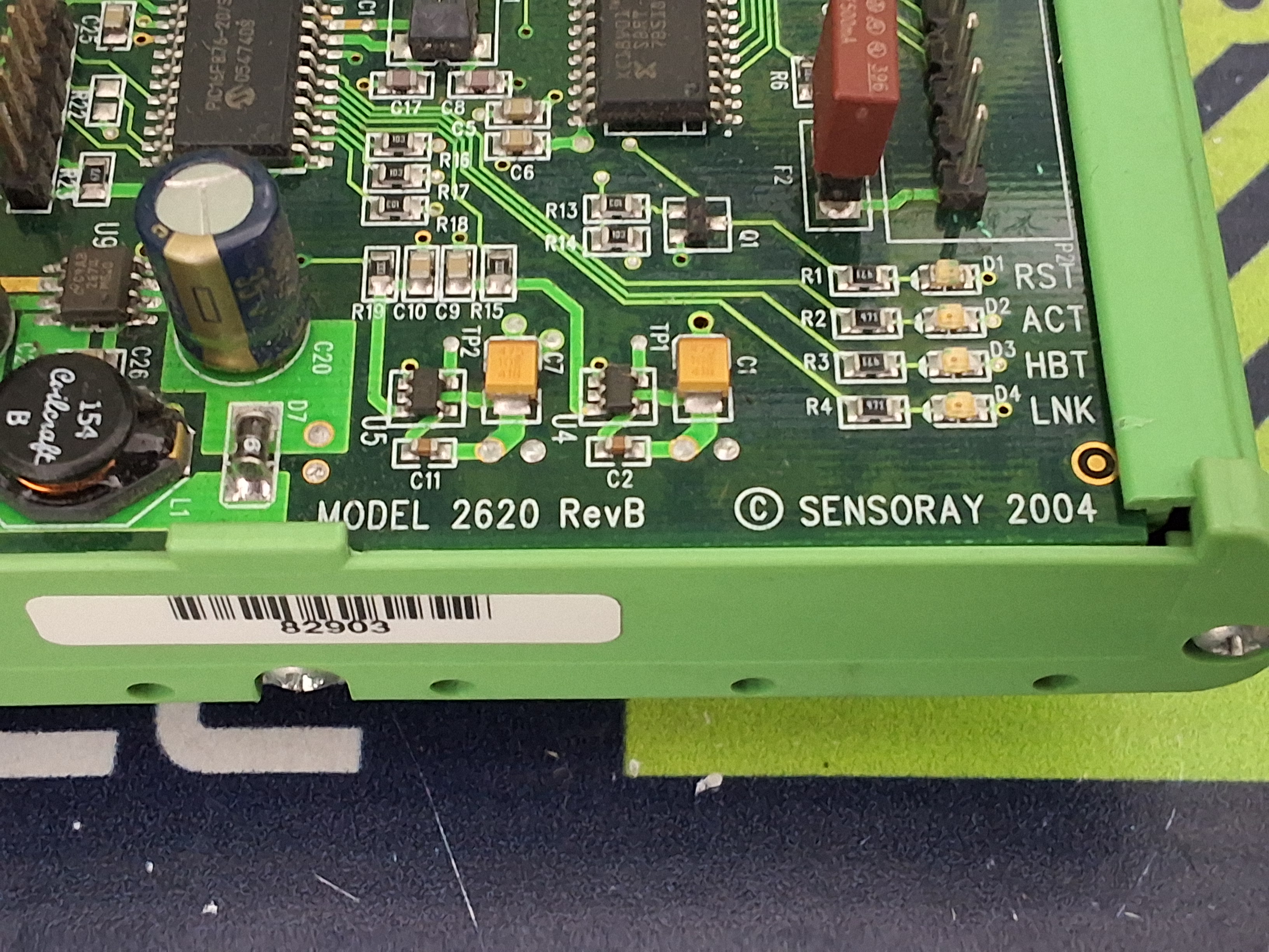 Used SENSORAY MODEL 2620