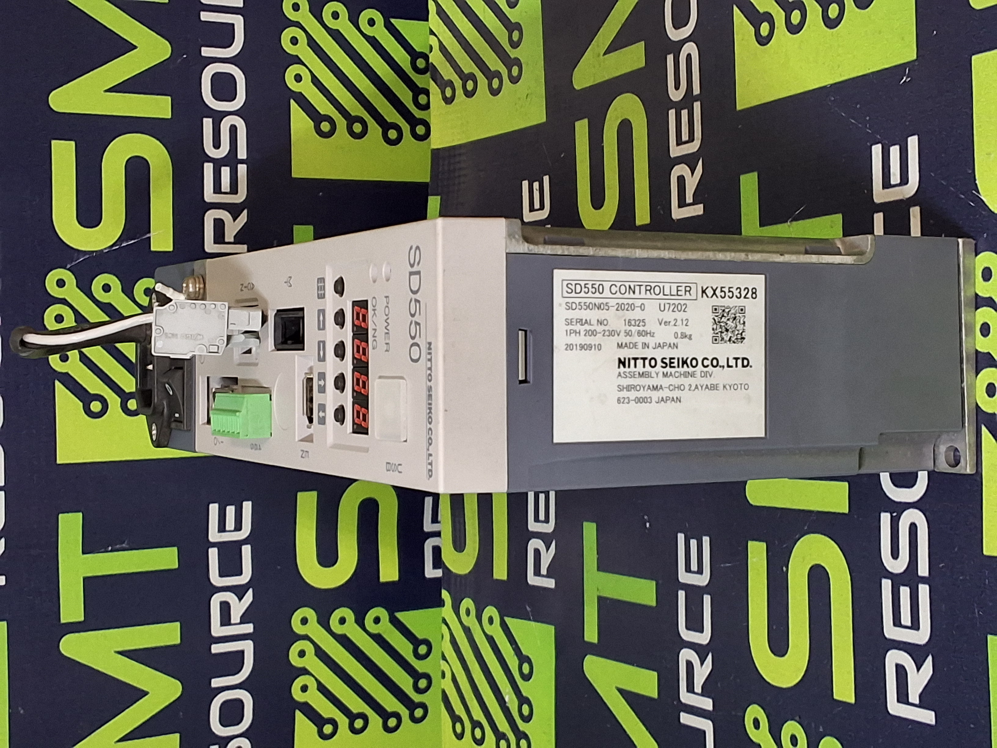 Used NITTO SEIKO SD550N05-2020-0 / SD550N0520200 CONTROLLER WITH NITTO SEIKO SU550-2020 SWITCH UNIT