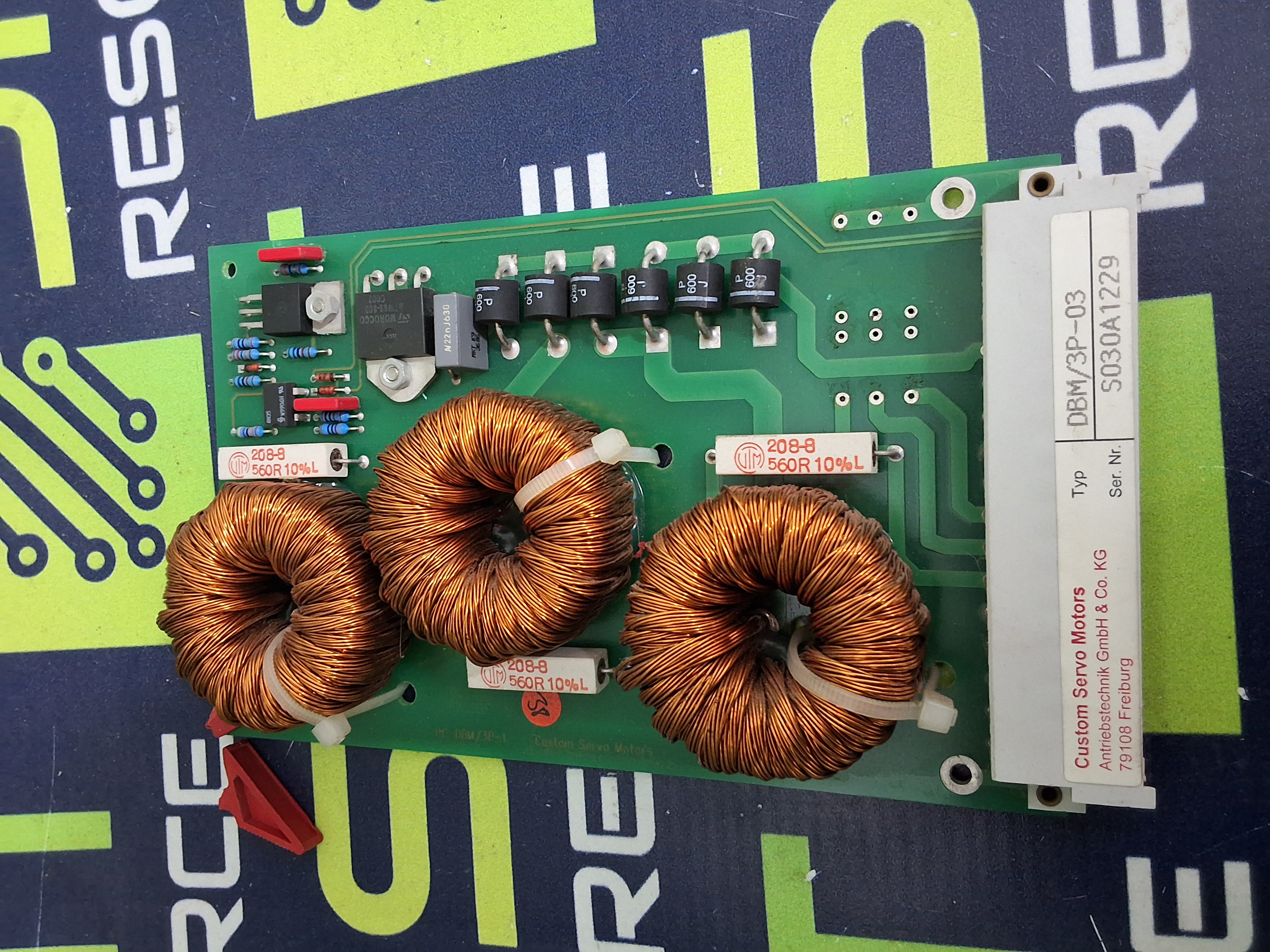 Used SIEMENS 00344206-03 CIRCUIT BOARD DBM/3P-03