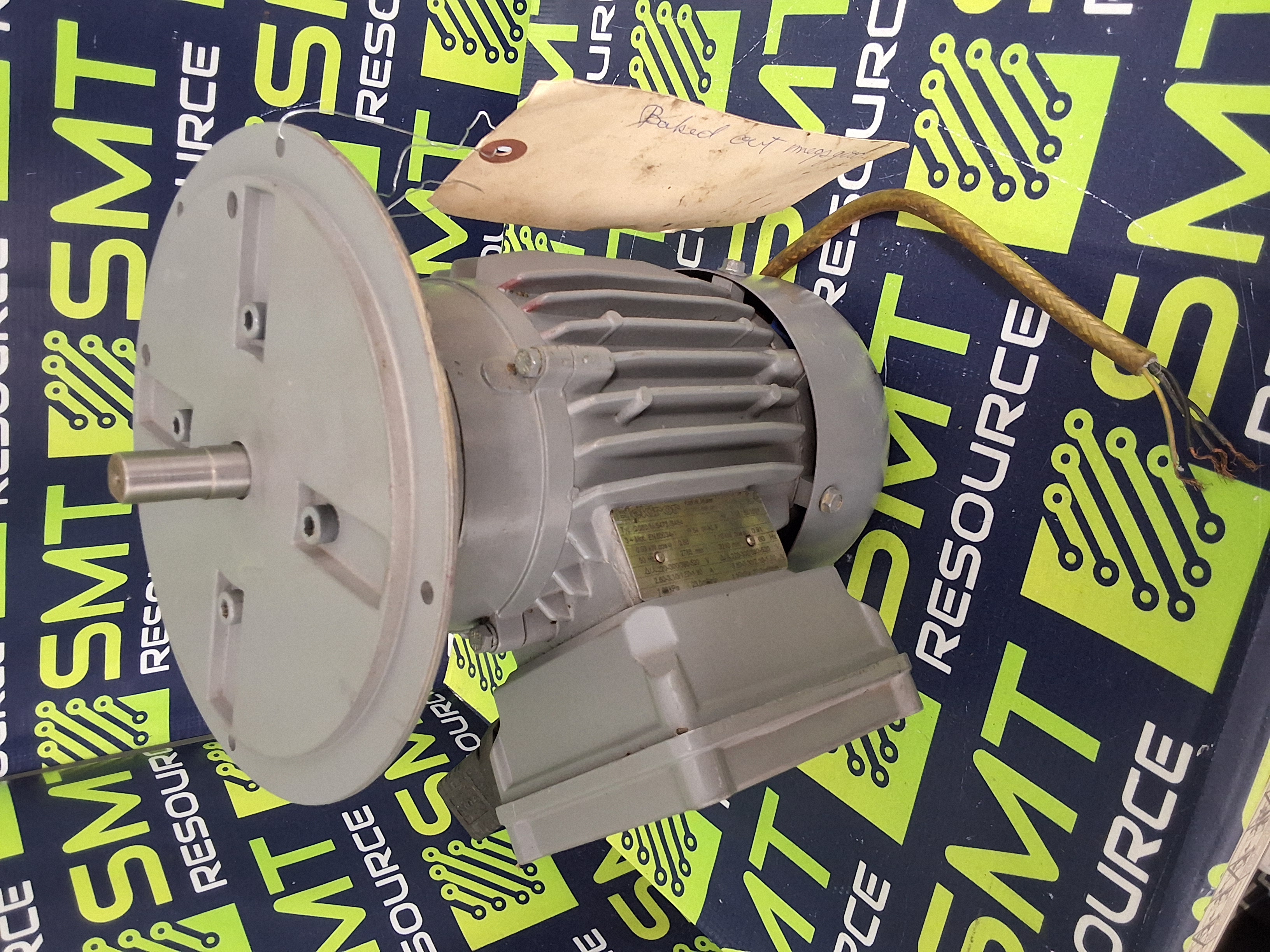 Used ELEKTROR D060/M/S472/S484 RADIAL LOW PRESSURE 3-PHASE ELECTRIC BLOWER MOTOR 230/400 VAC 0.66kW 50Hz 2785RPM