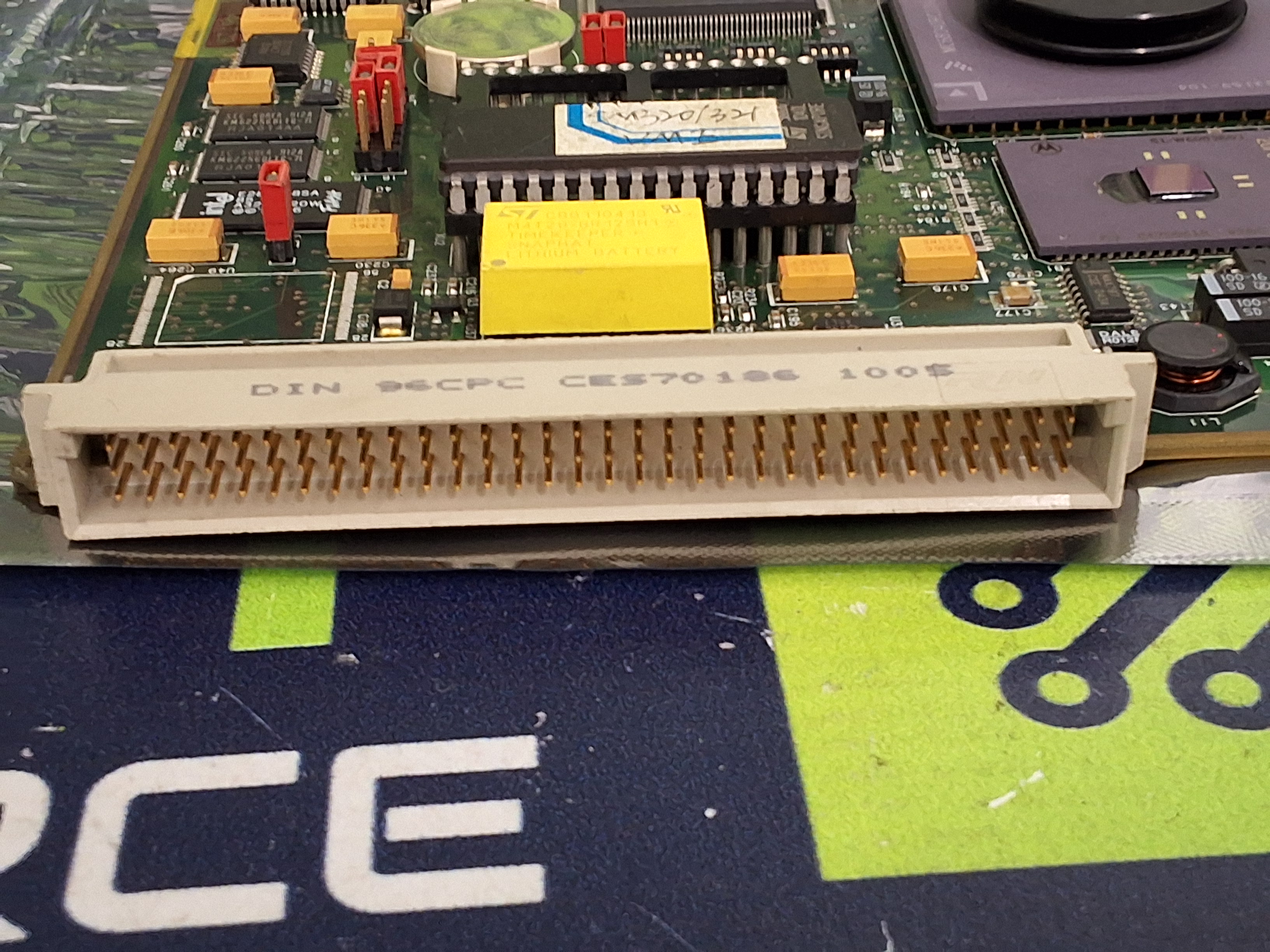 Used MOTOROLA 01-W3267F 68B VME CPU BOARD