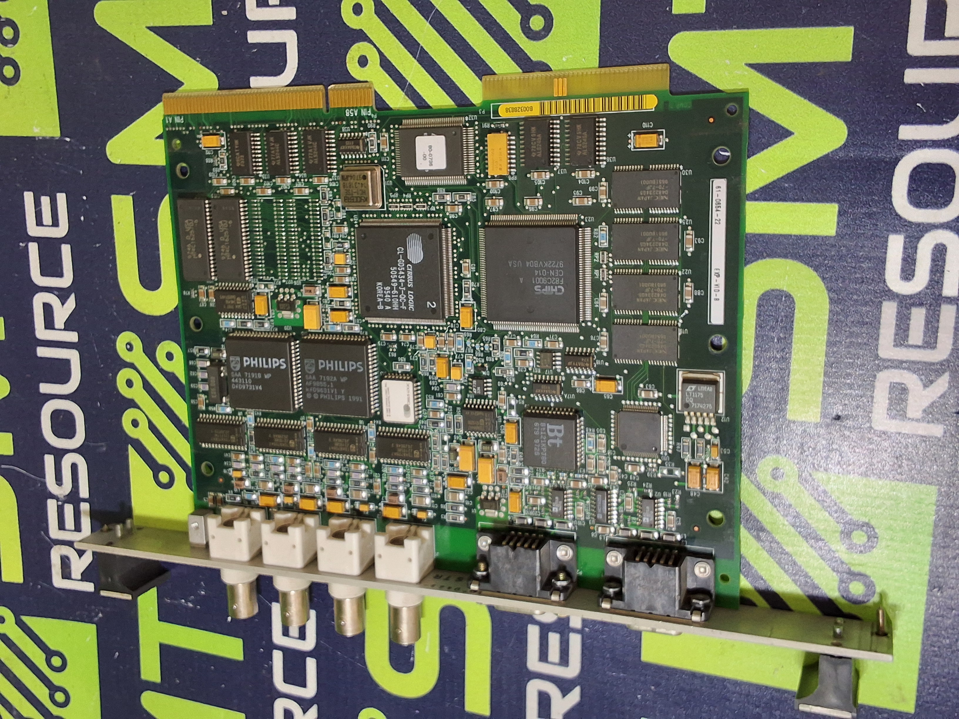 Used RadiSys EXP-VID-B VIDEO CARD 61-0654-22 