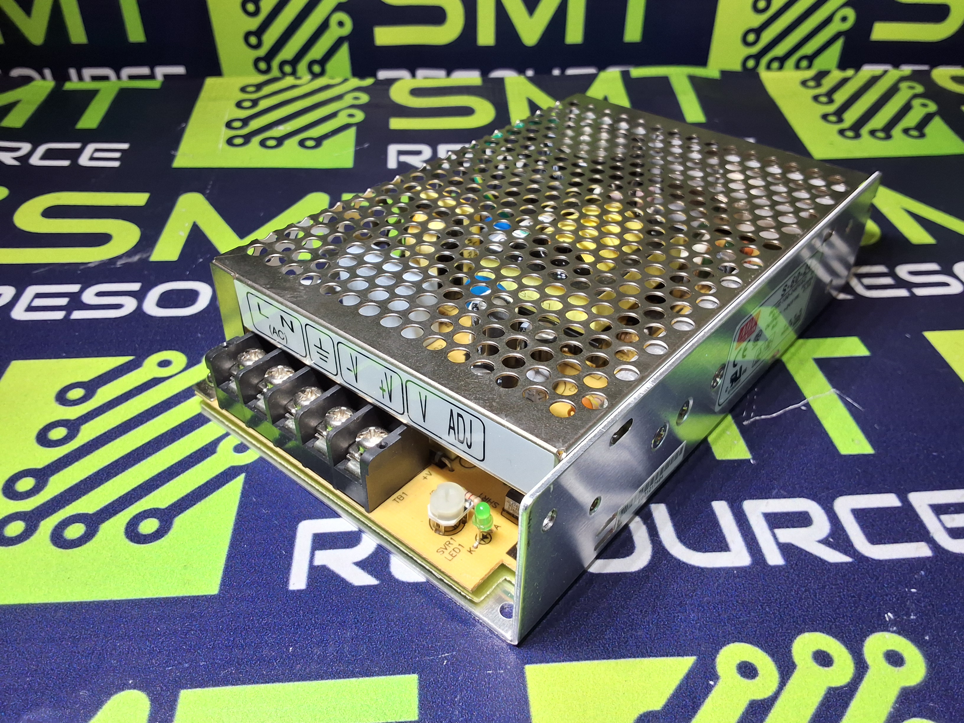 Used MEAN WELL S-60-24 POWER SUPPLY 100-240VAC 2A