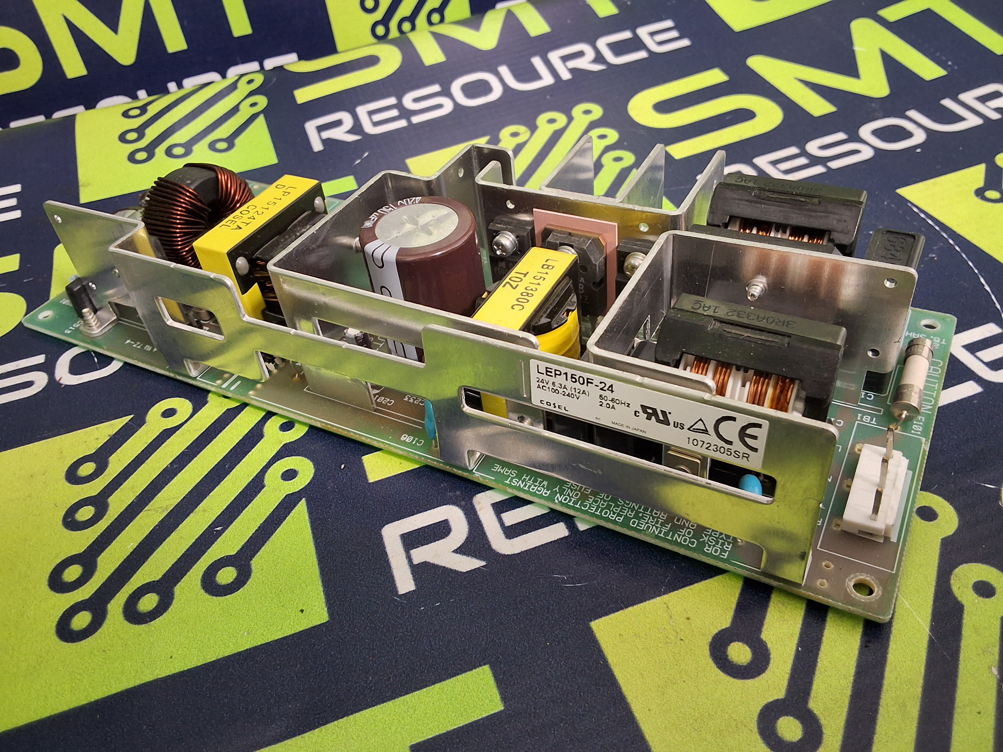 Used COSEL LEP150F-24 SWITCHING POWER SUPPLY 24V DC 6.3A