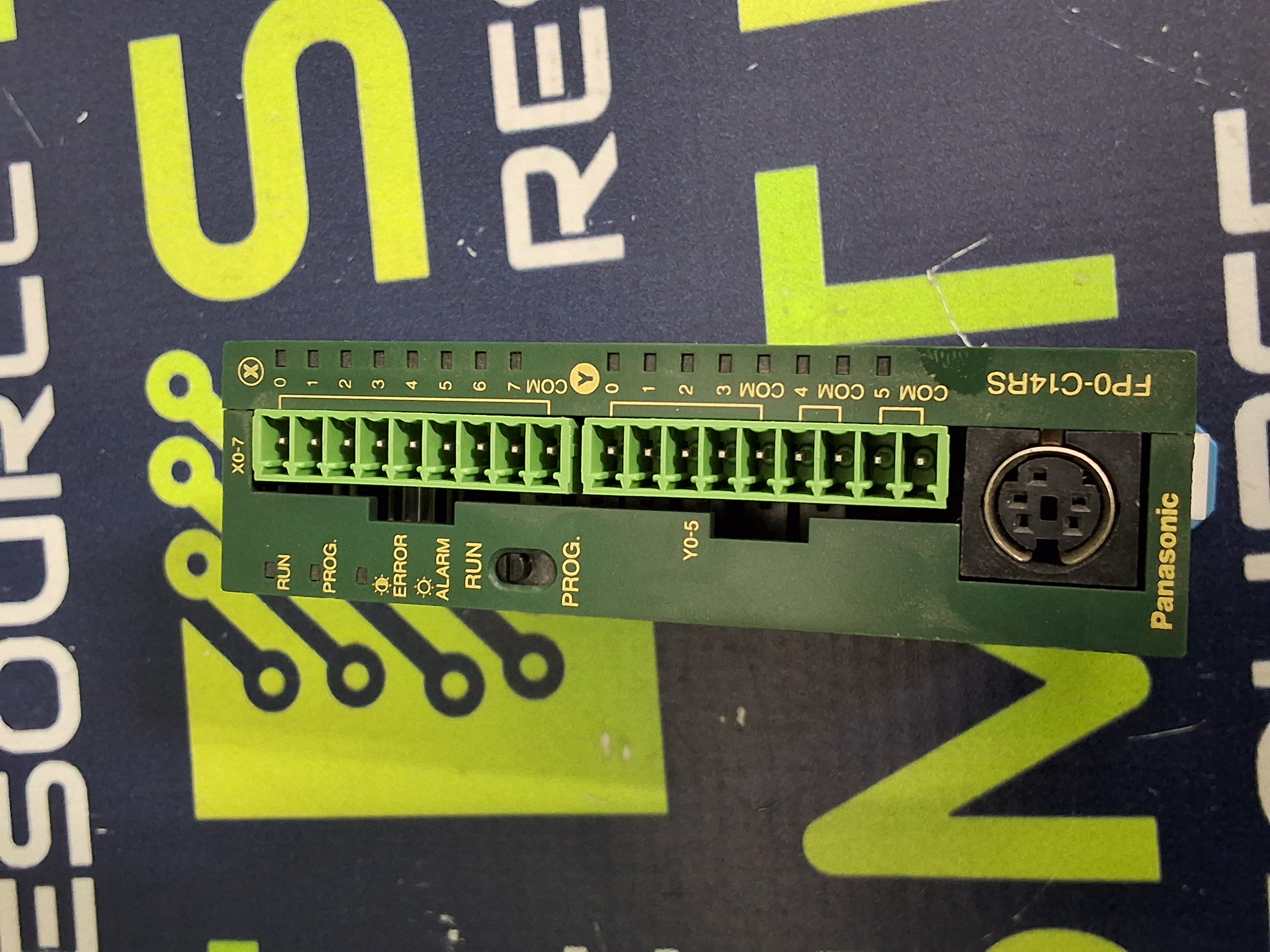 Used PANASONIC FPO-C14 CONTROL UNIT FPO-C14RS-A