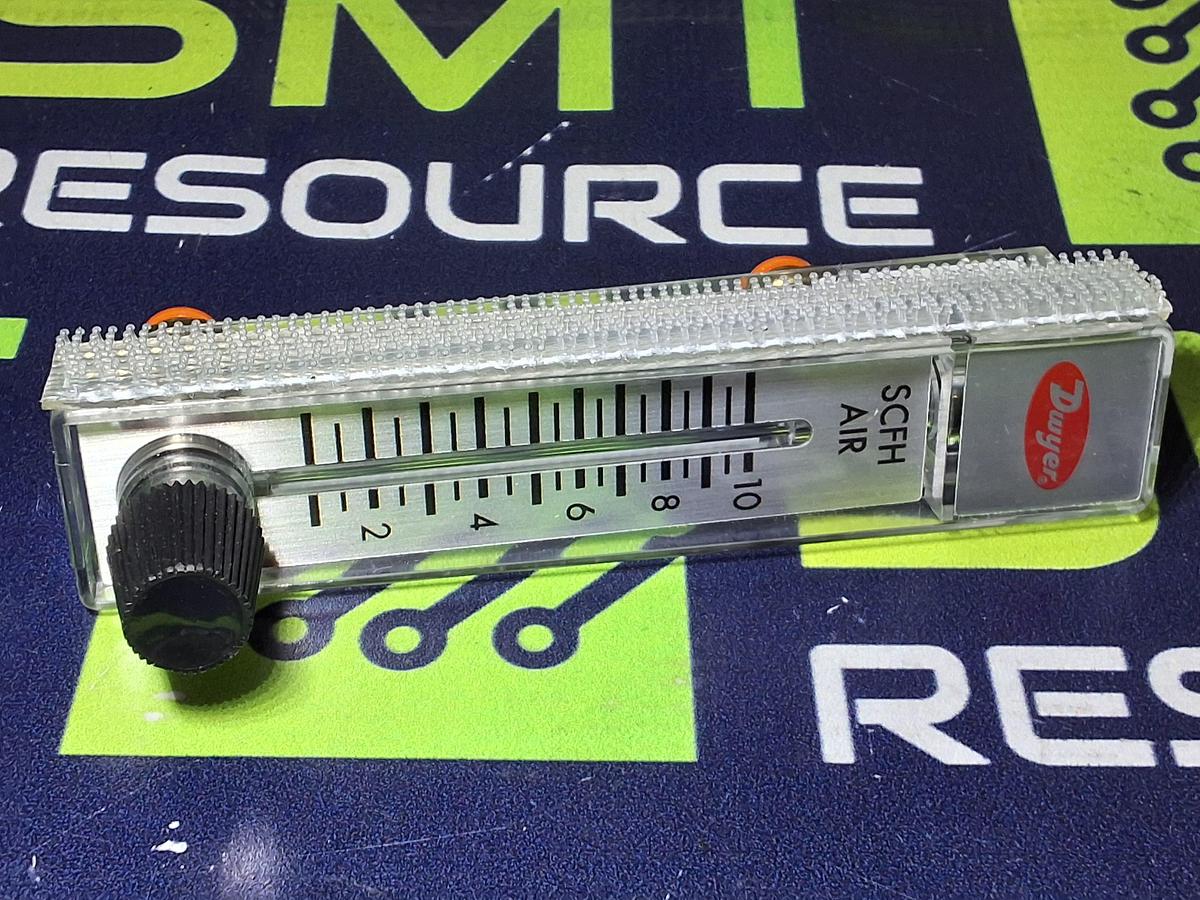 Used DWYER RMA-5-SSV FLOW METER 0-10 SCFH AIR