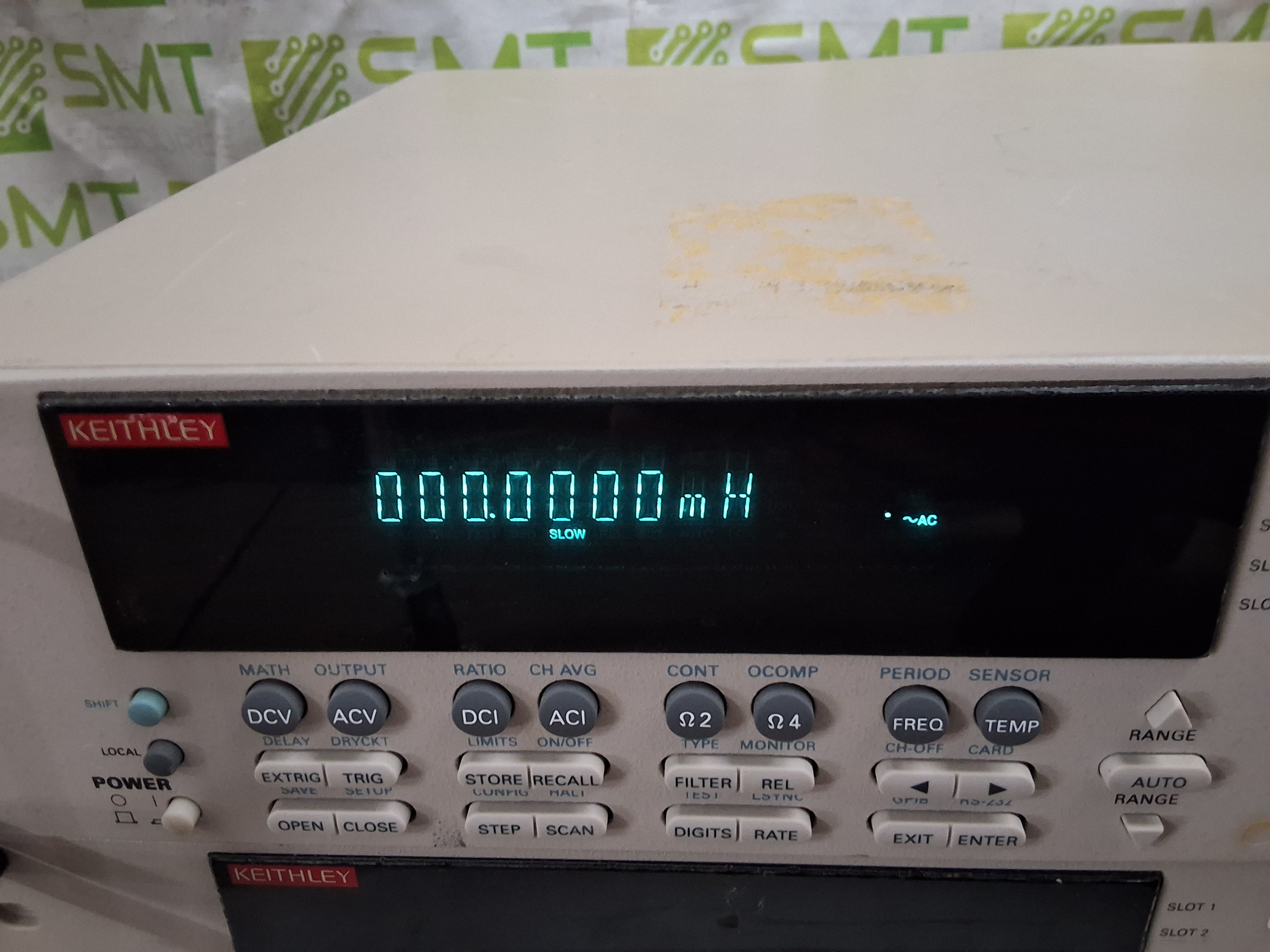 Used KEITHLEY 2750 INTEGRA SERIES MULTIMETER/SWITCH SYSTEM