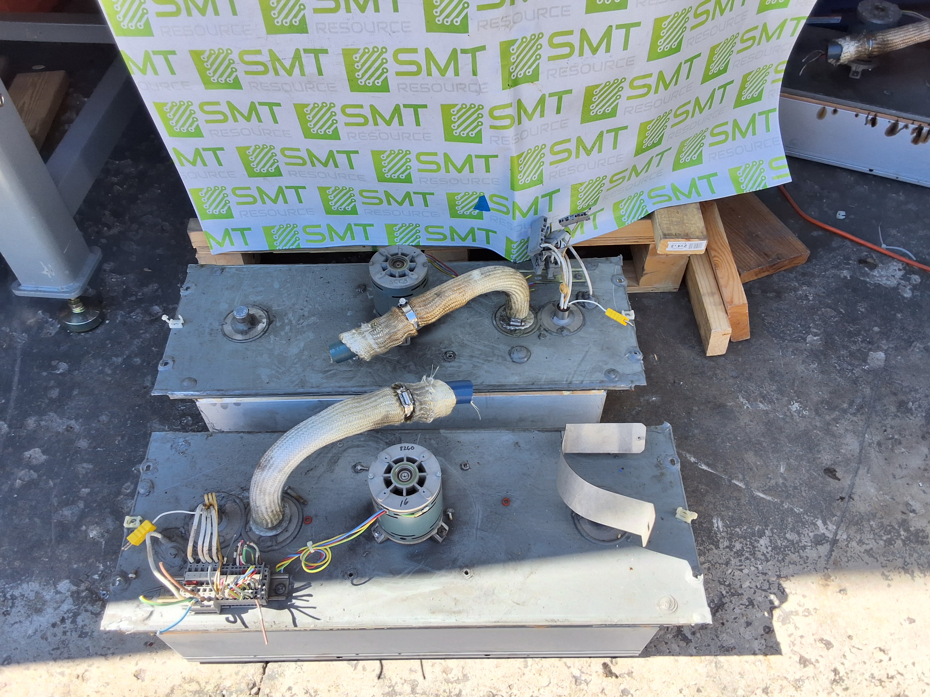 Used VITRONICS SOLTEC XPM2-730 REFLOW OVEN HEATER ASSEMBLY 