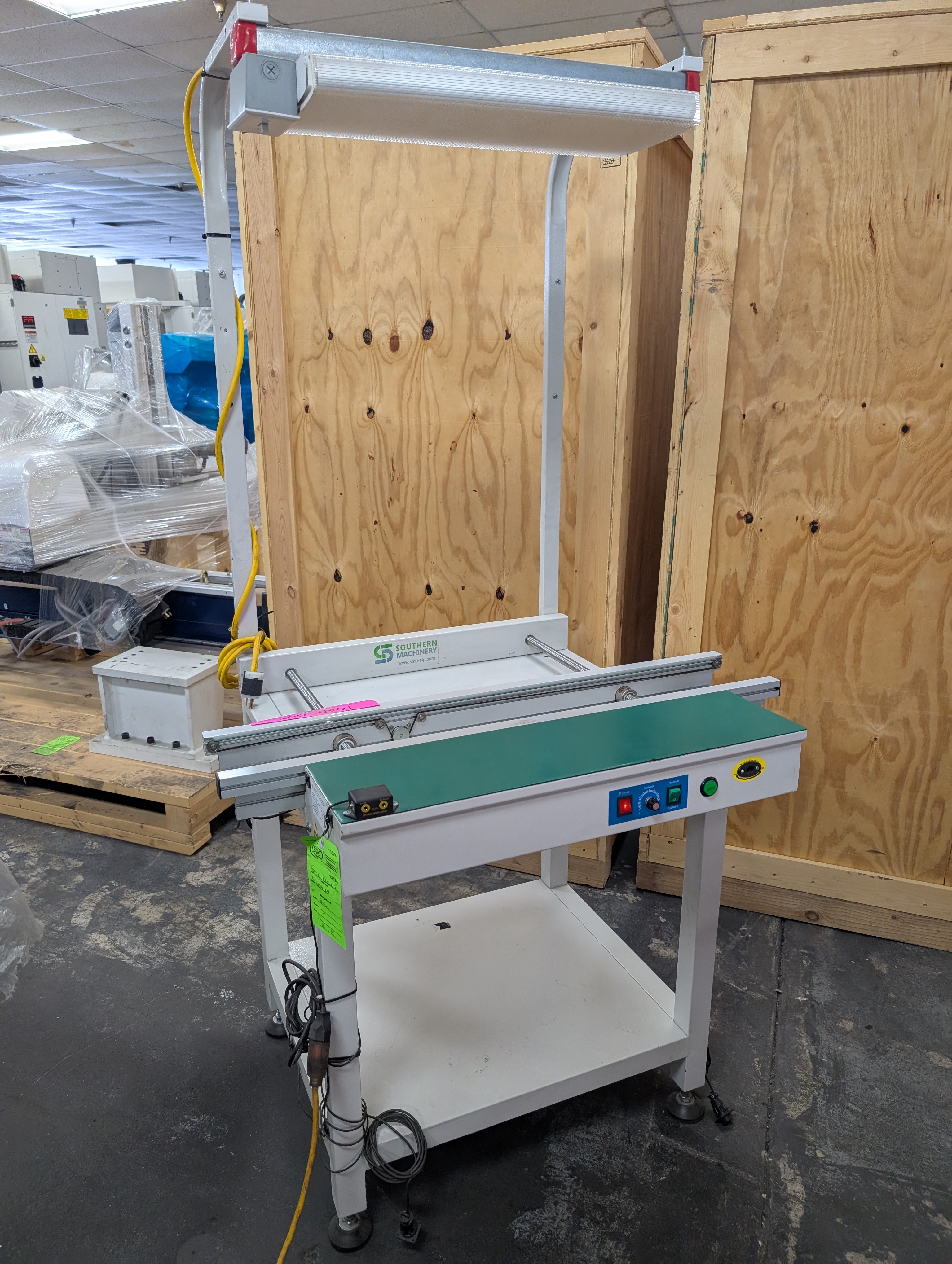 Used Southern Machinery 1 Meter Workstation Link Conveyor