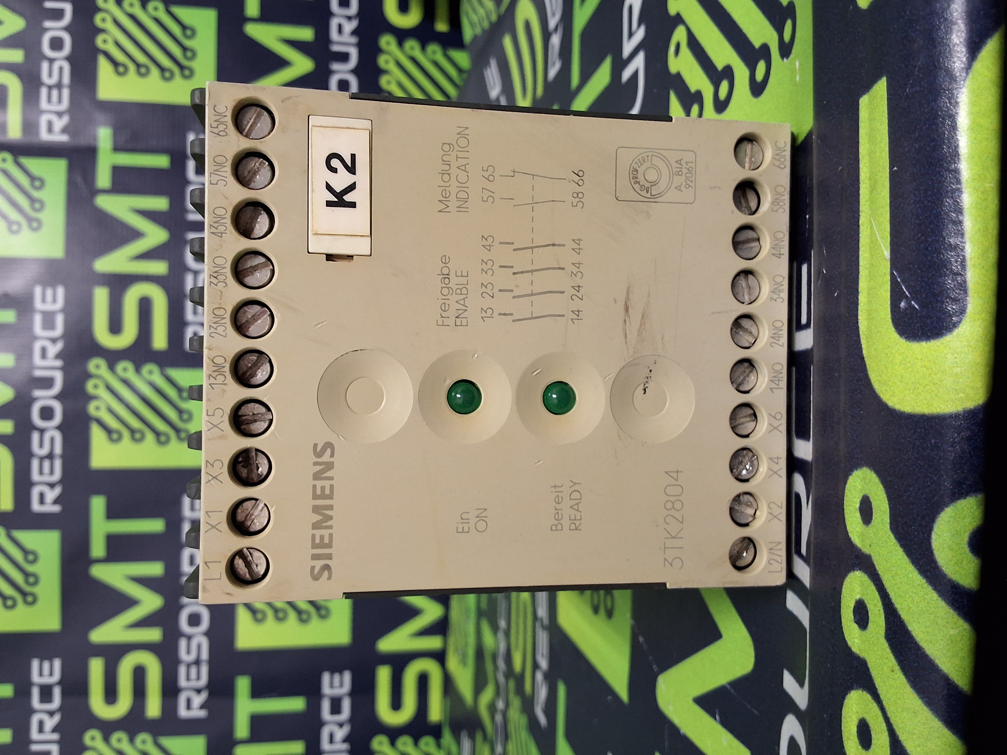 Used SIEMENS 3TK2804-0AC2 SAFETY CONTACTOR