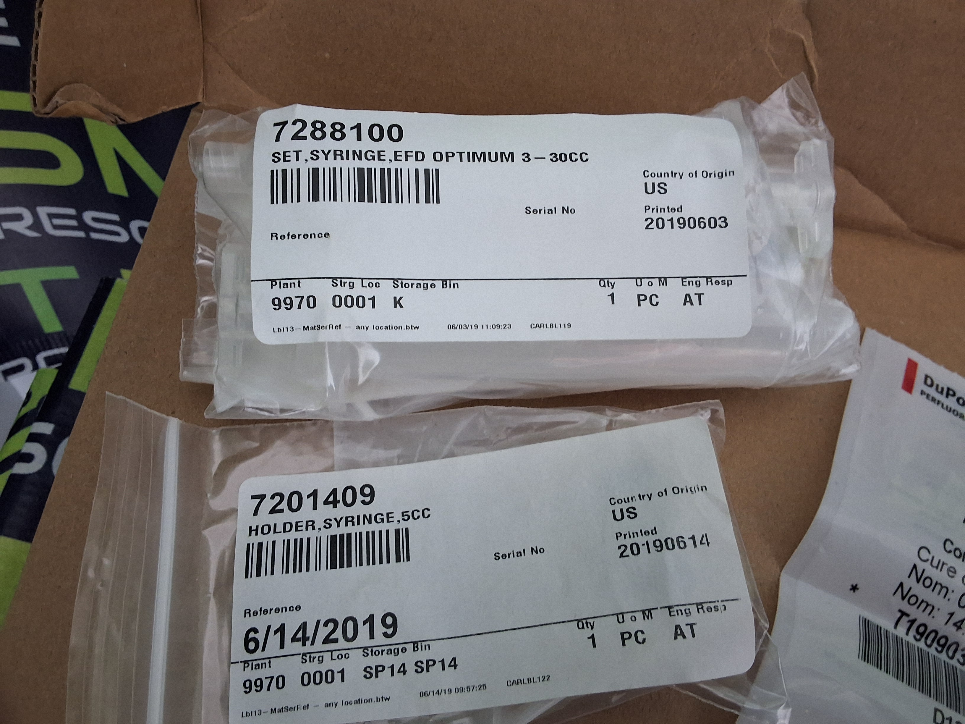 NORDSON ASYMTEK 7264849 INCOMPLETE VALVE KIT - NEW