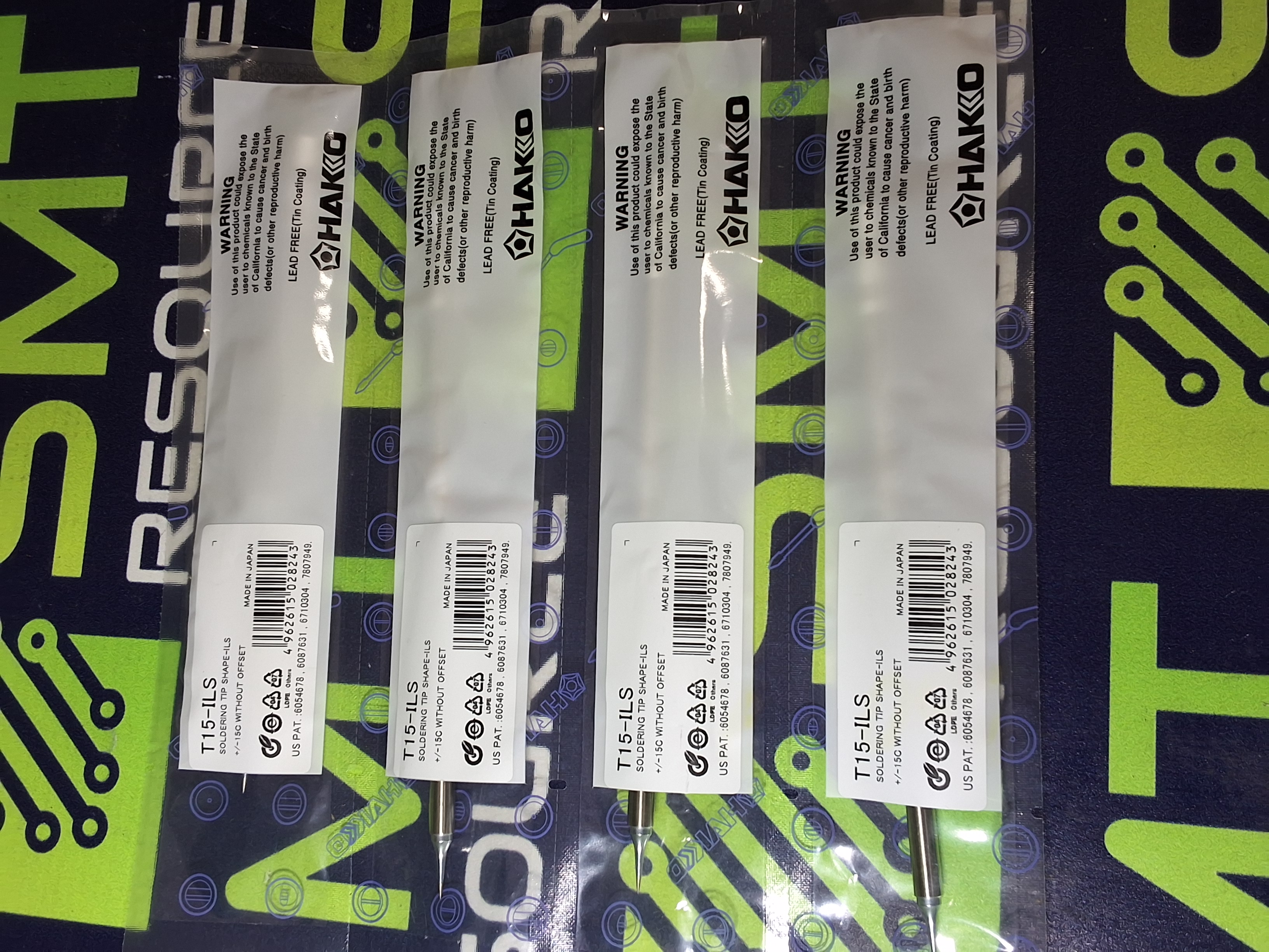 HAKKO T15-ILS SOLDERING TIP; CONICAL R0.15 x 13.5mm - BRAND NEW