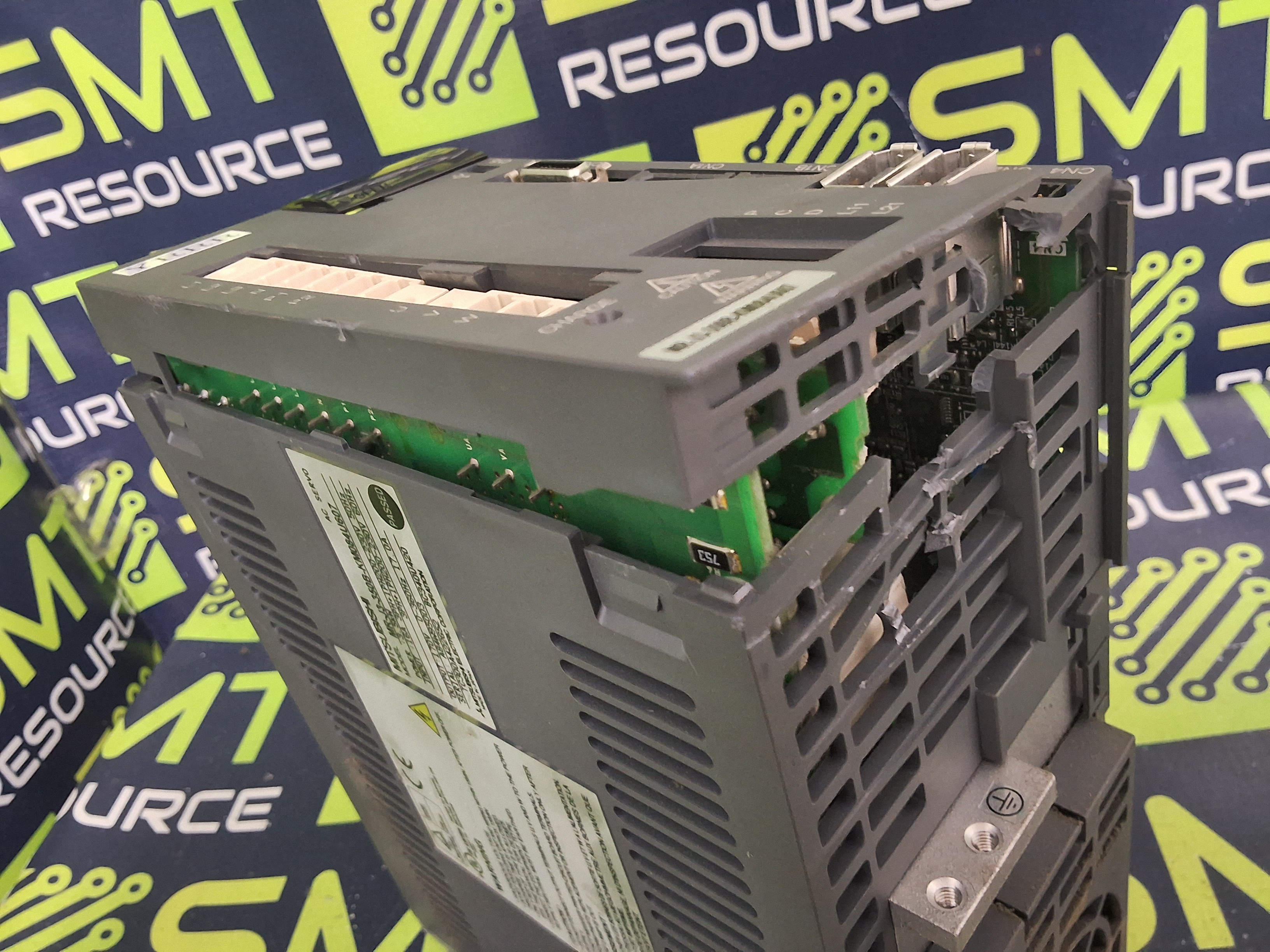 Used MITSUBISHI MR-J3-350B-KM084U607 AC SERVO DRIVE / AMPLIFIER - MELSERVO-J3 SERIES 3.5kW - PARTS ONLY