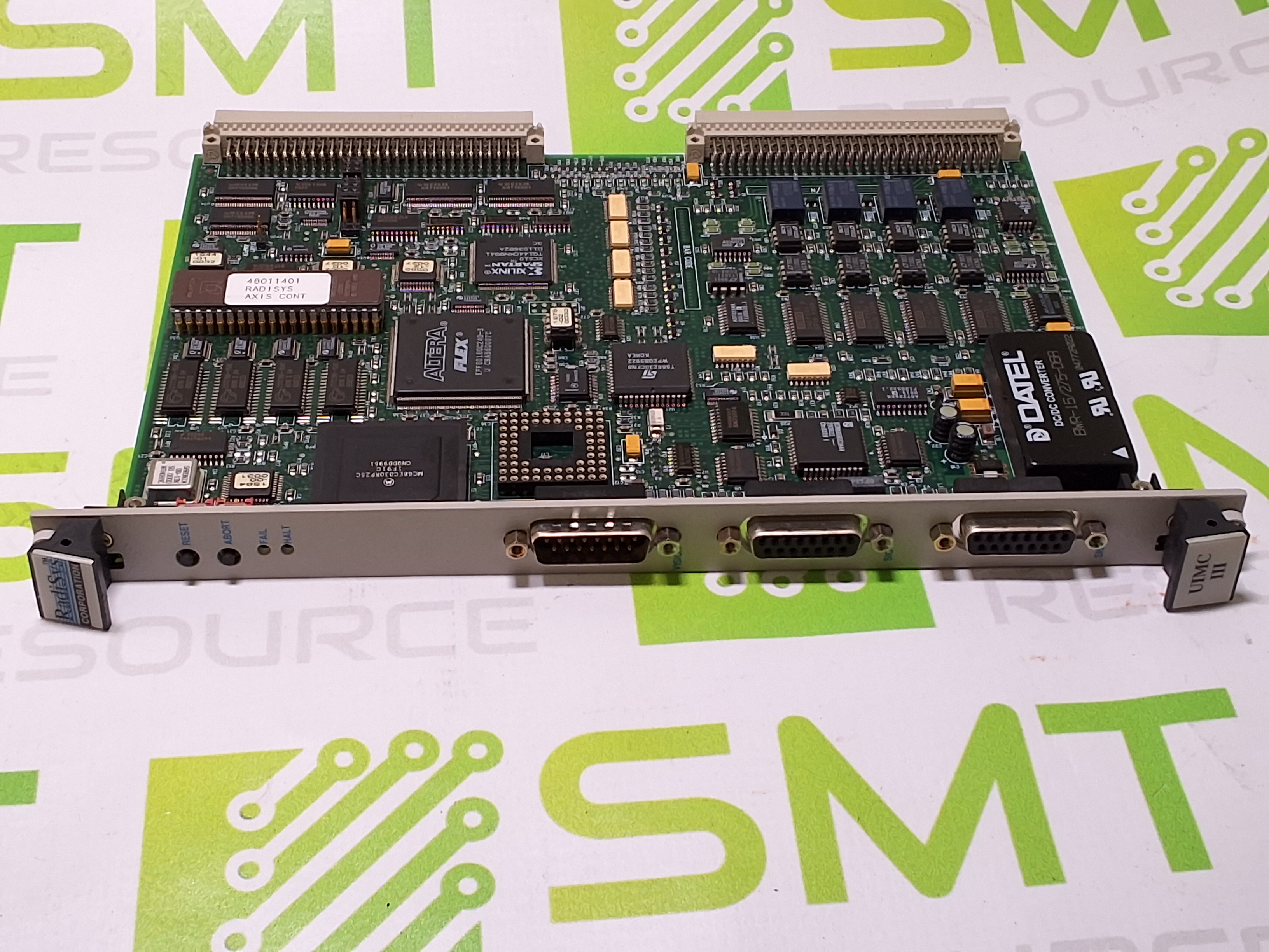 Used UNIVERSAL INSTRUMENTS RADISYS 48011401 AXIS MOTION CONTROL BOARD UIMC3 PFS-114 