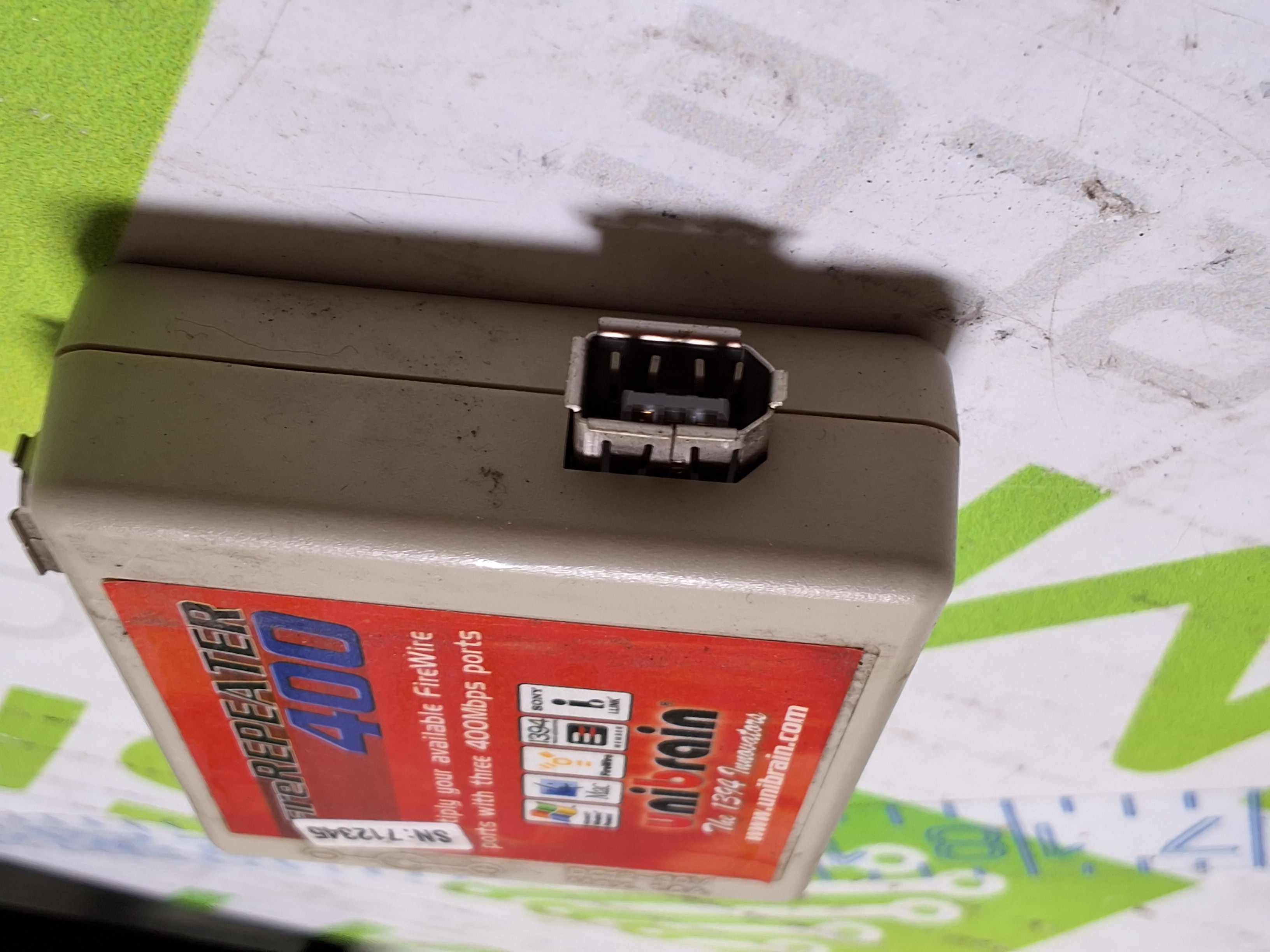 Used UNIBRAIN FIREWIRE 400 REPEATER