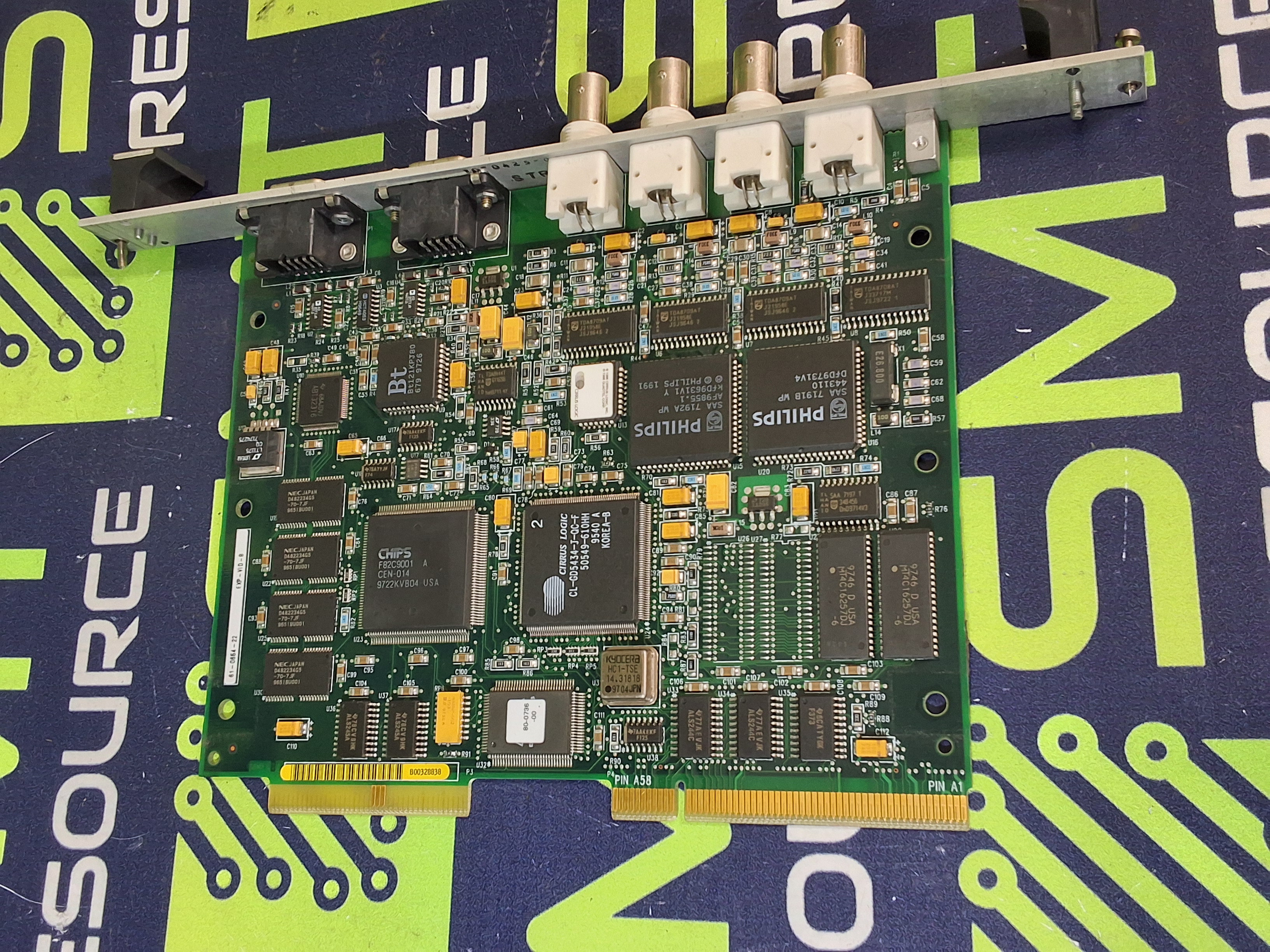 Used RadiSys EXP-VID-B VIDEO CARD 61-0654-22 